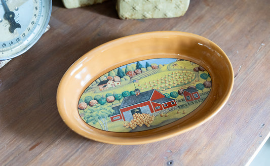 Farm Scene Dish