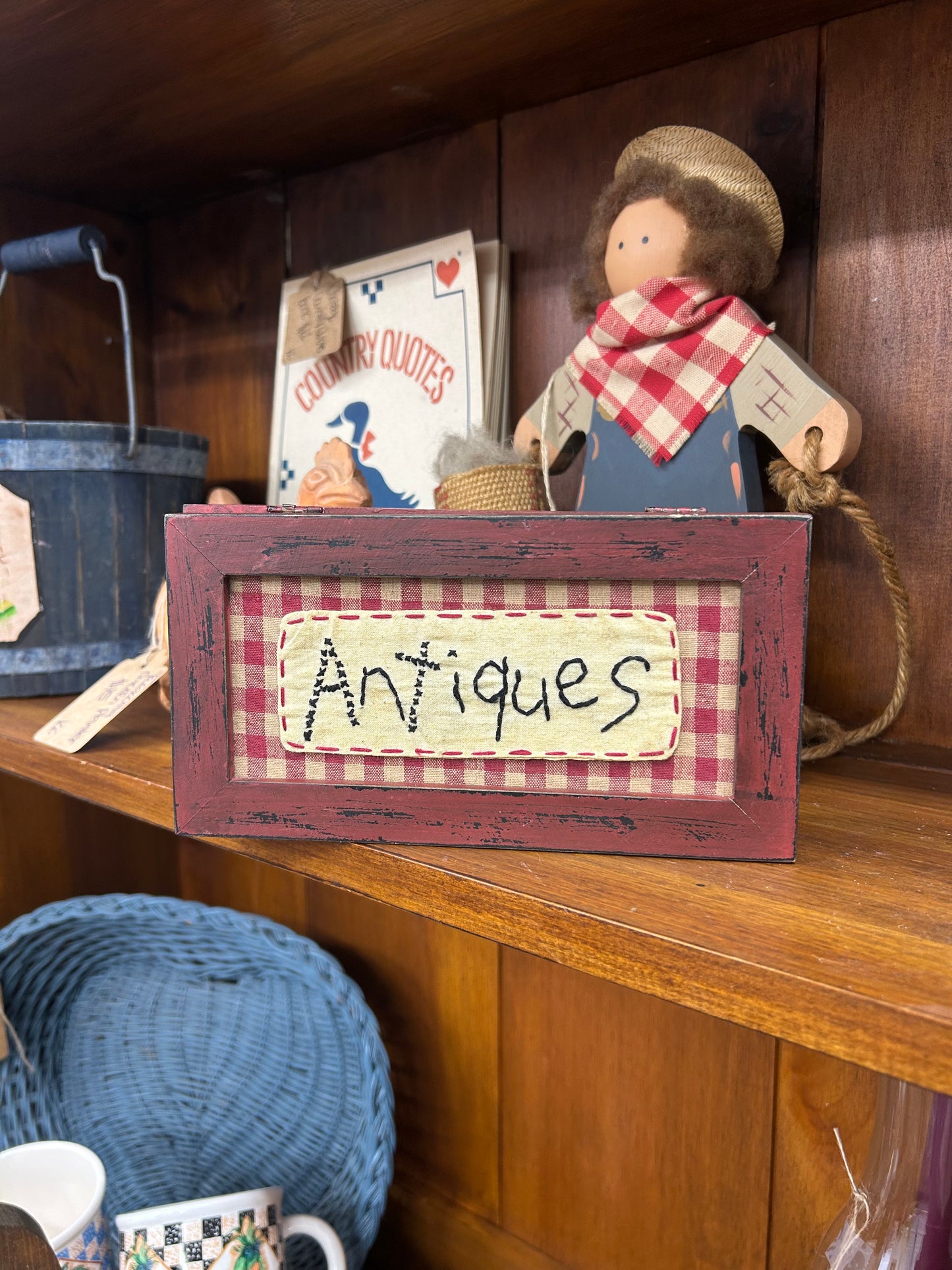Antiques Primitive Box