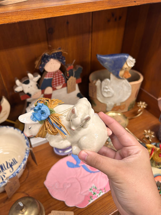 Vintage Pig Figurine