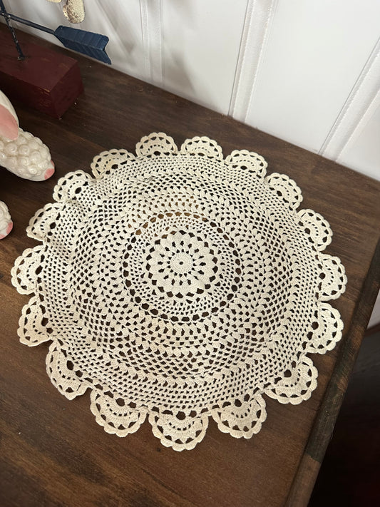 Vintage Round Doilie
