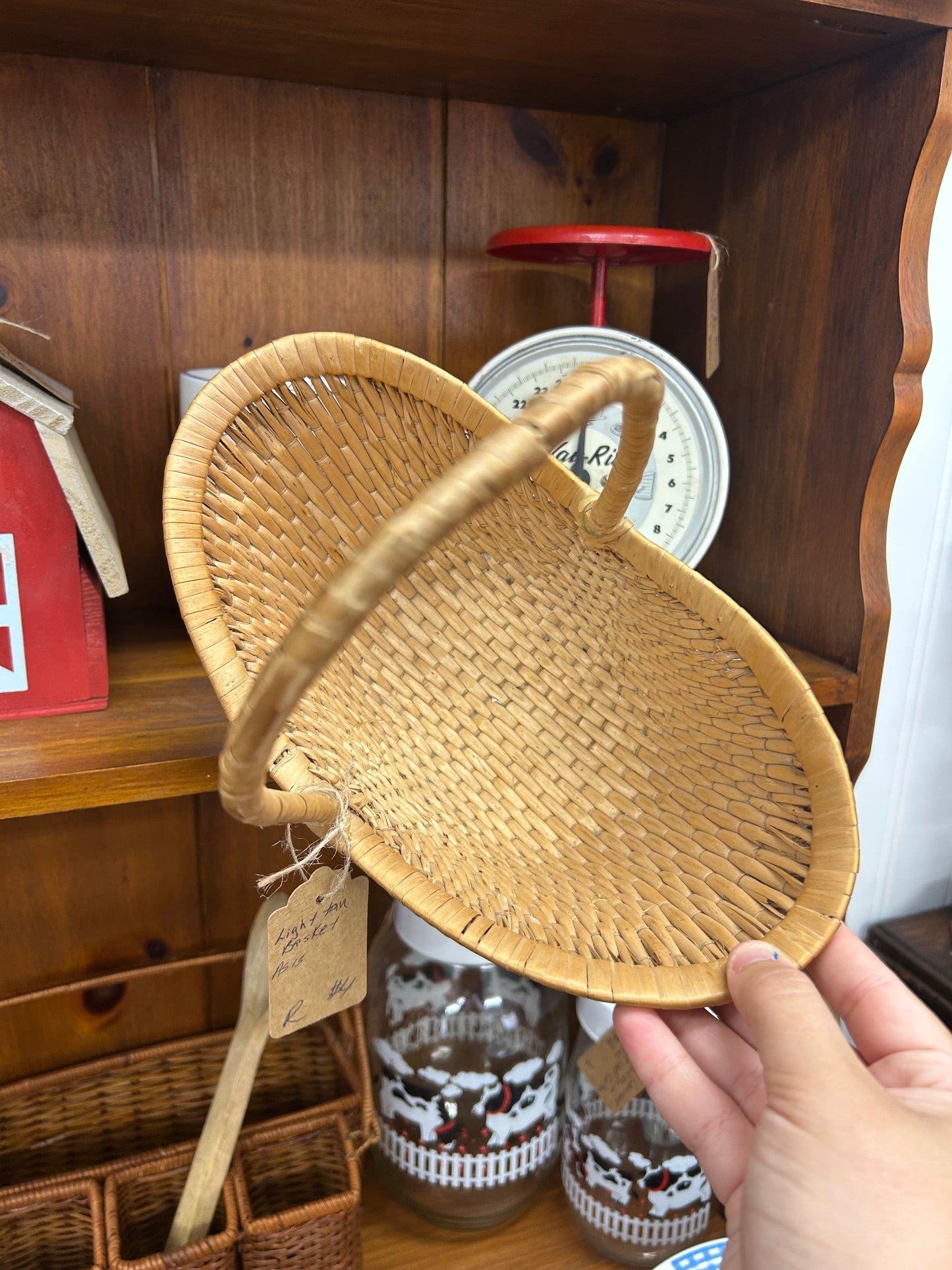 Light Tan Basket - As Is