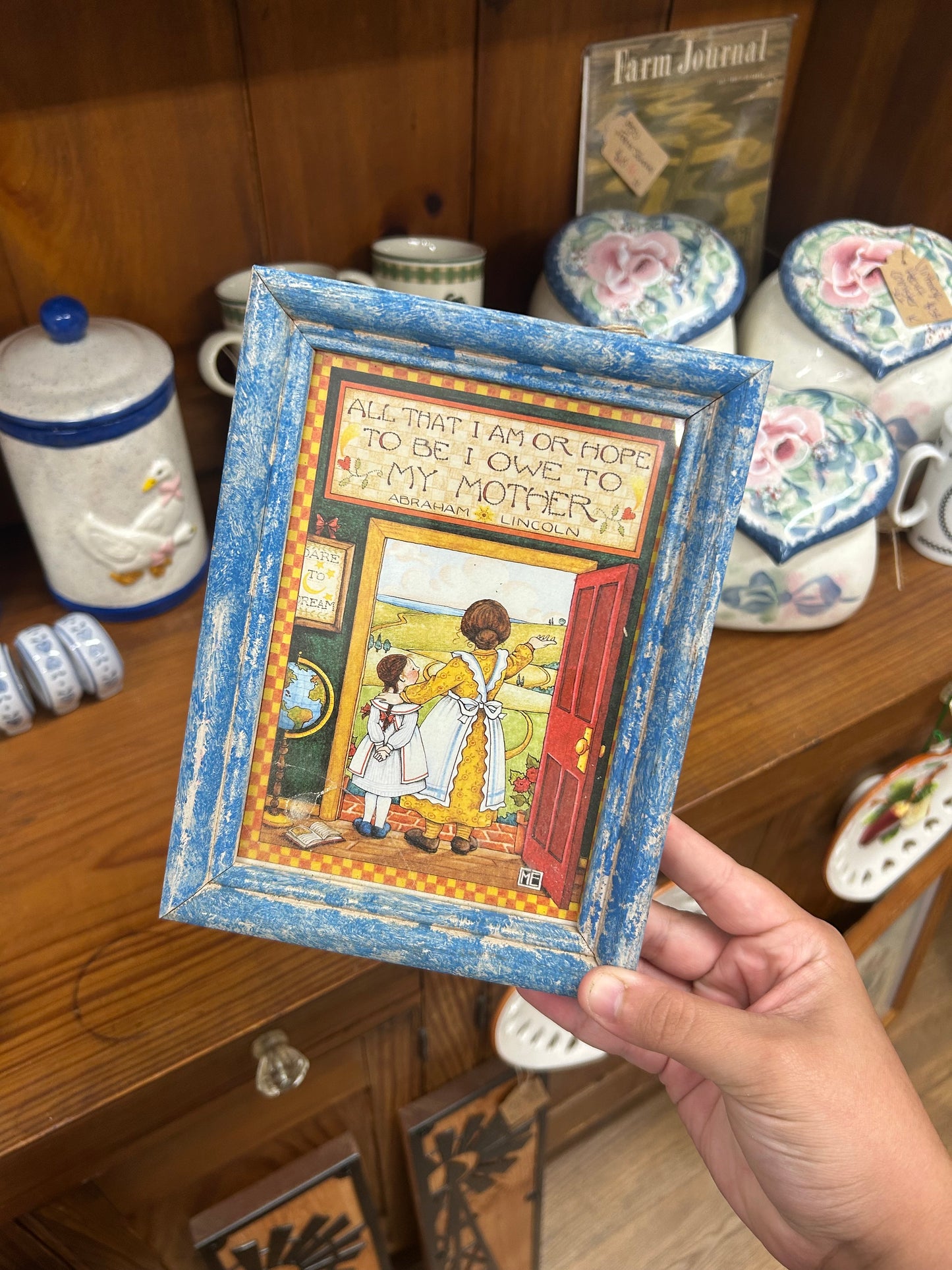 Vintage All That I am Frame