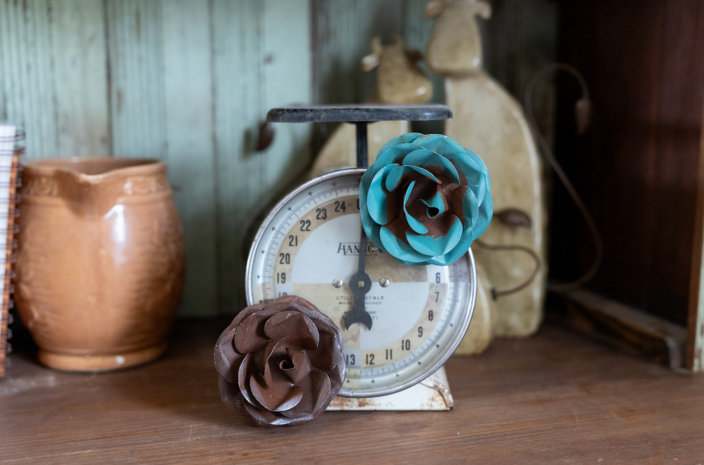 Floral Magnets - Set Of Two