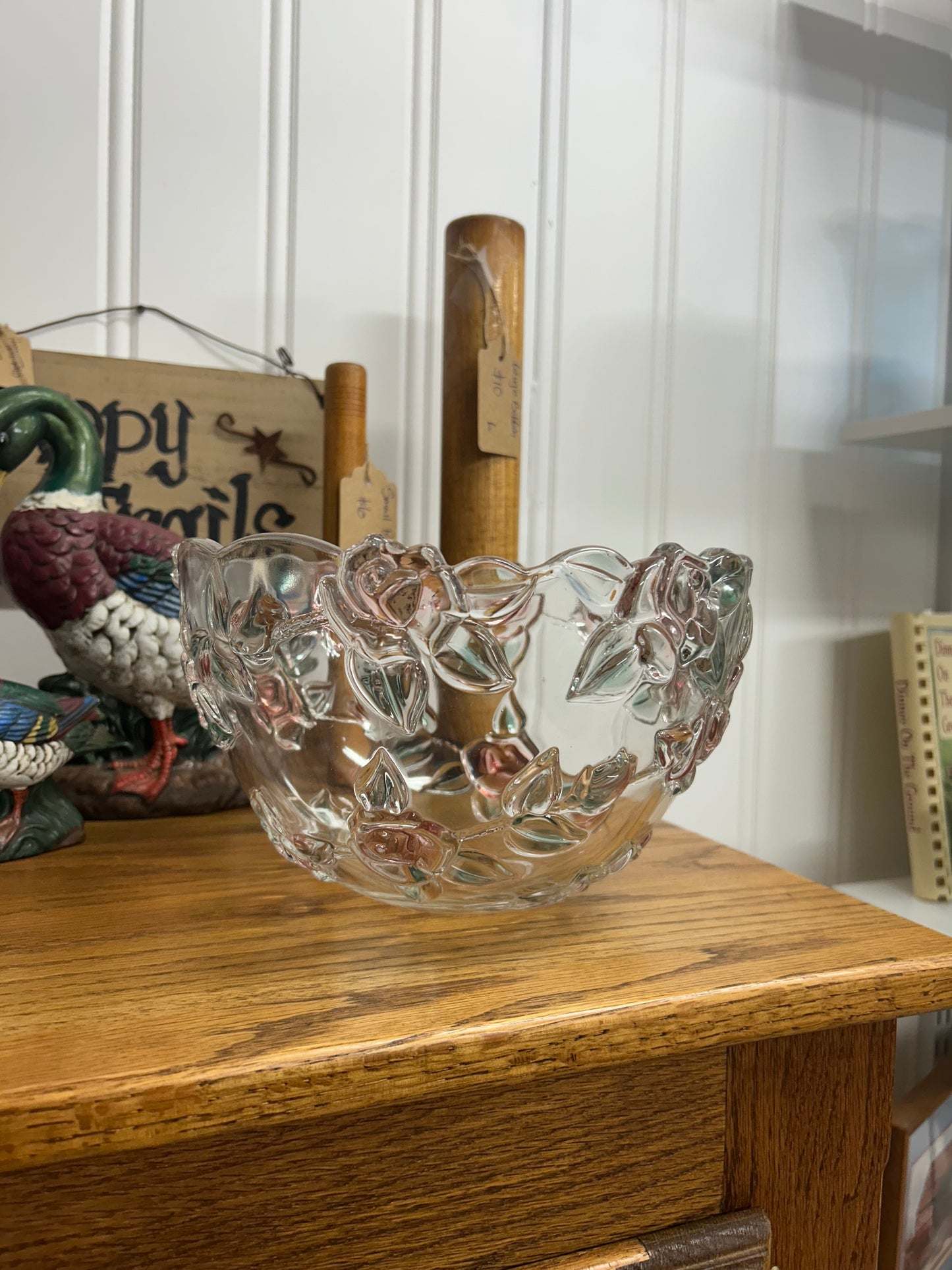 Vintage Mikasa Bella Rose Pink Bowl