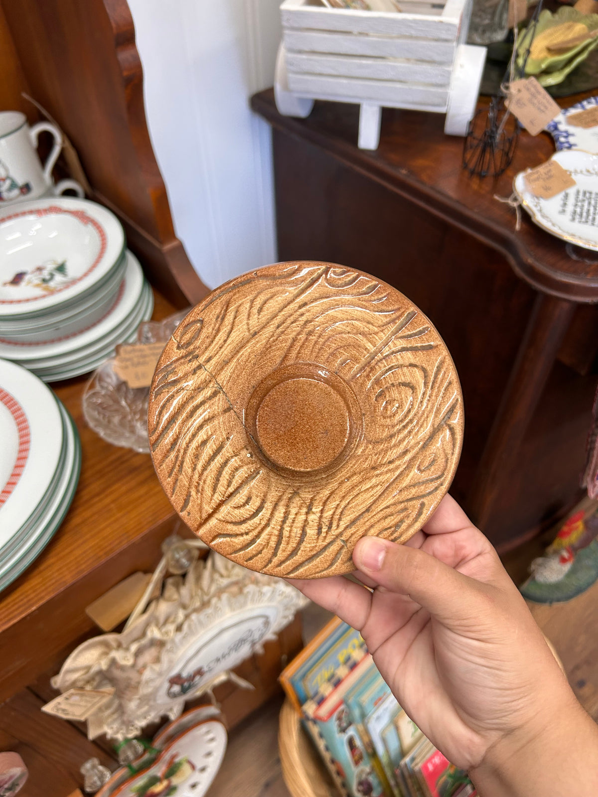 Vintage Large Cookie Barrel - As Is