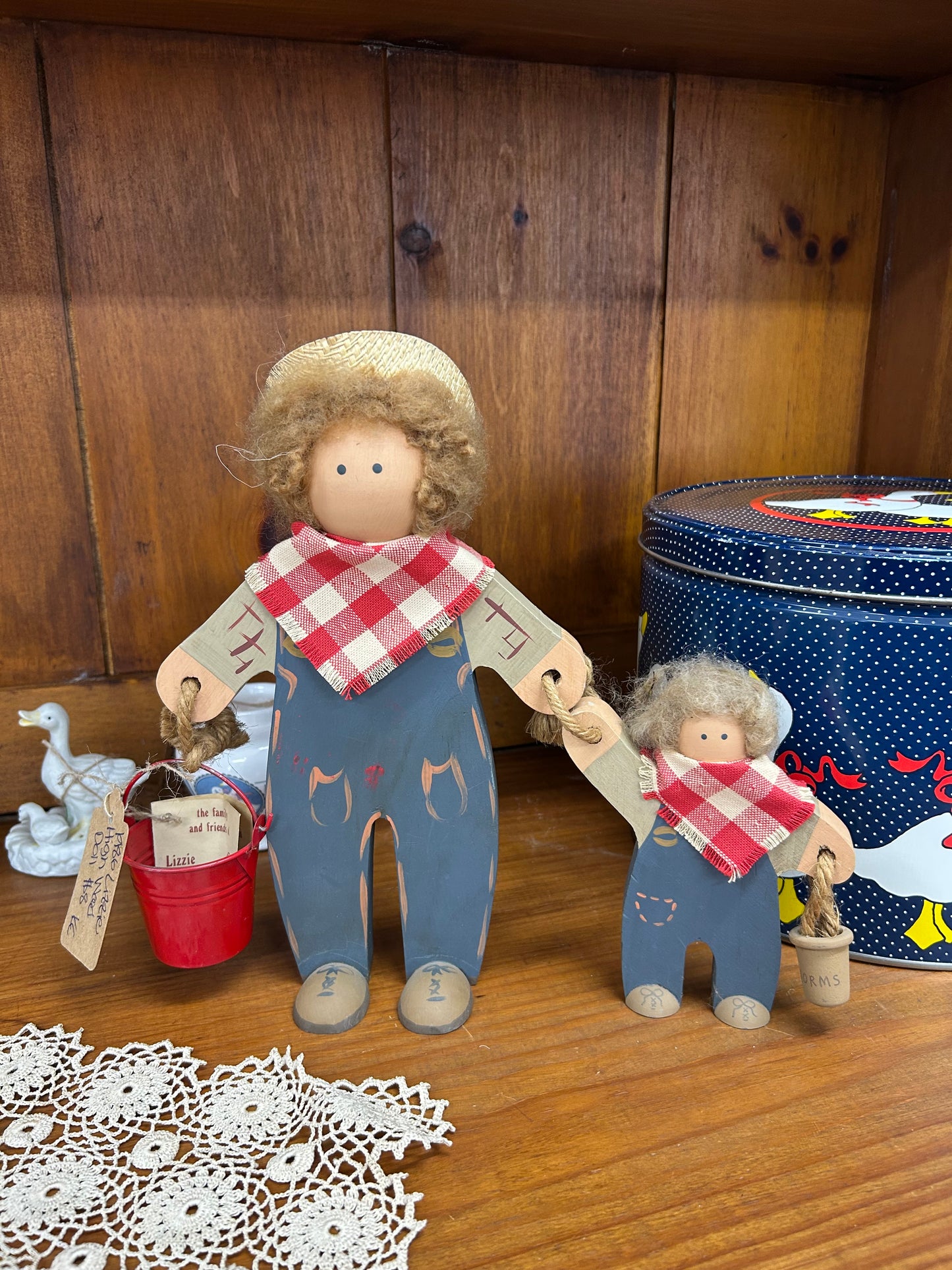 1986 Lizzie High Wood Doll