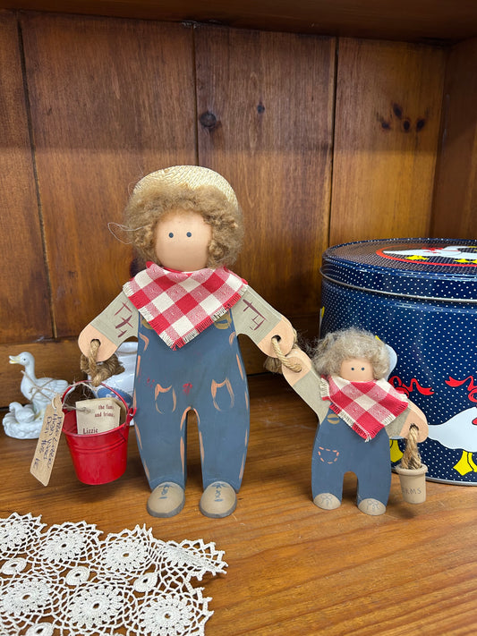 1986 Lizzie High Wood Doll