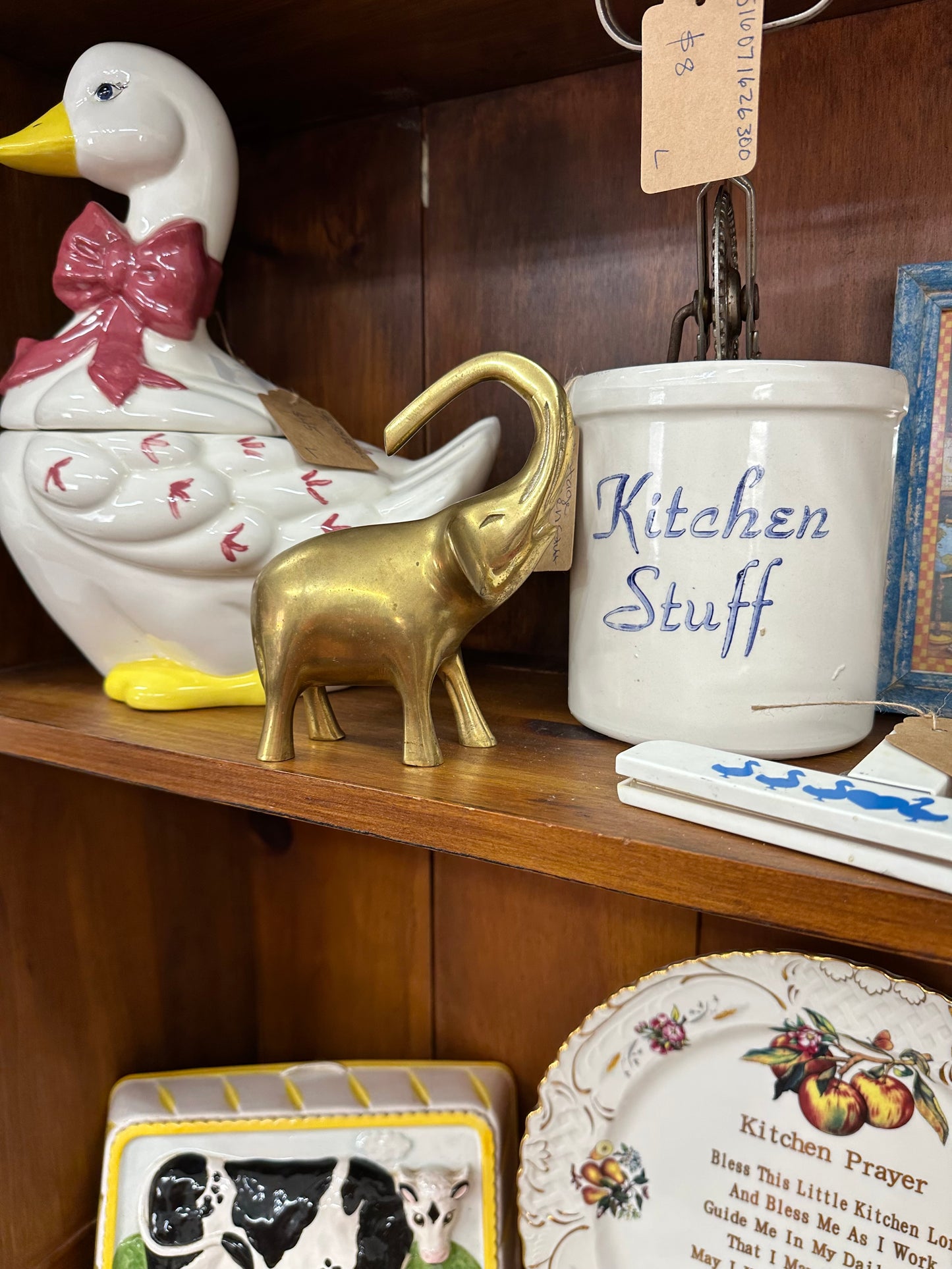 Vintage Brass Elephant