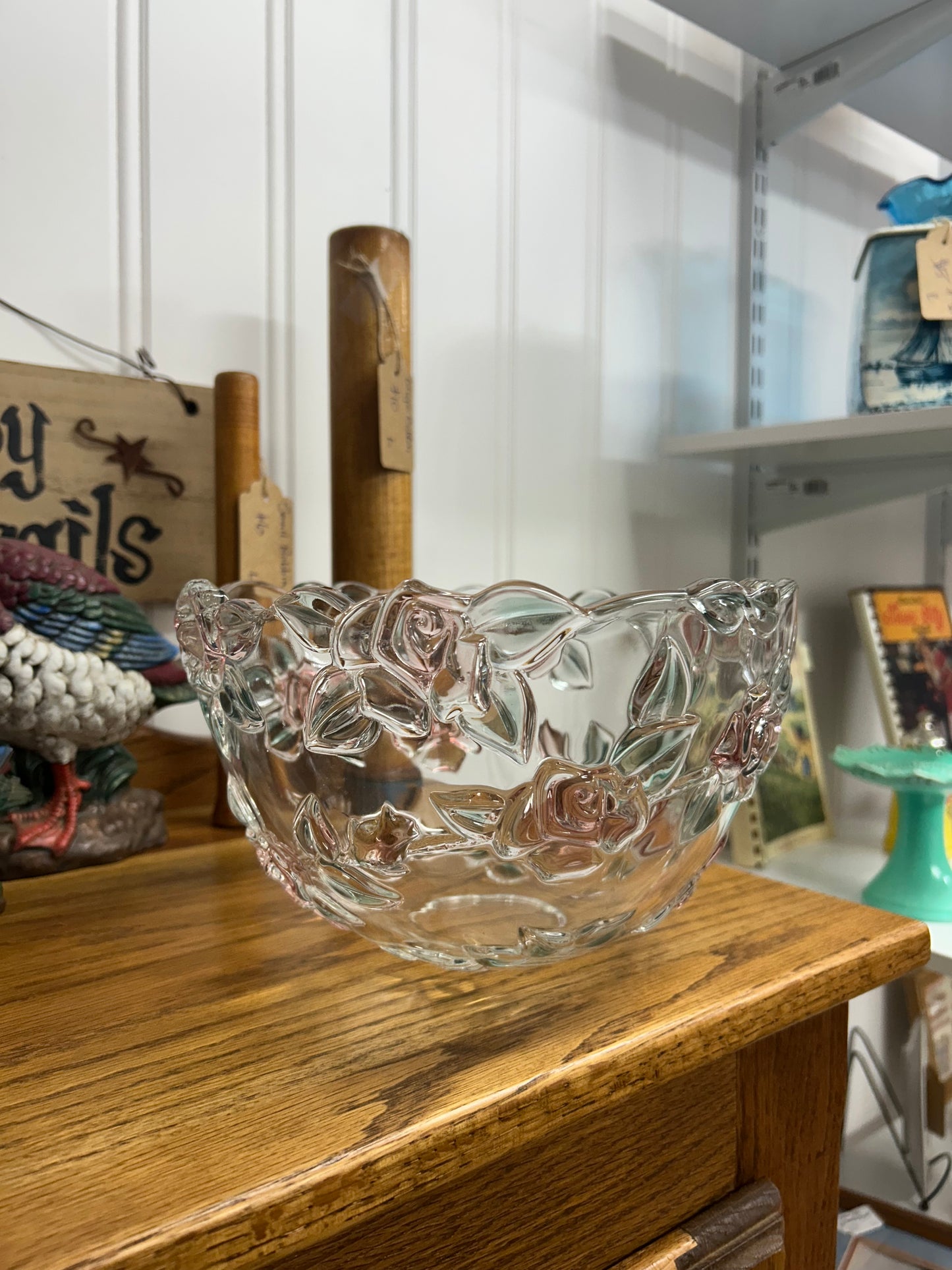 Vintage Mikasa Bella Rose Pink Bowl