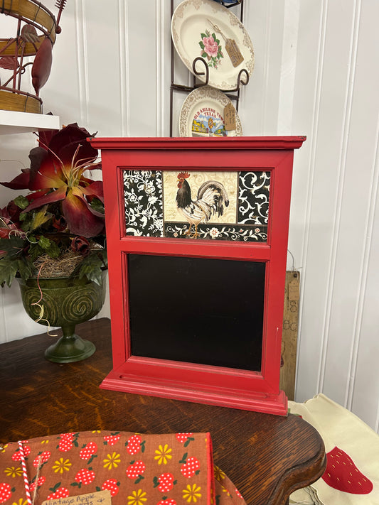 Rooster Magnet/Chalkboard