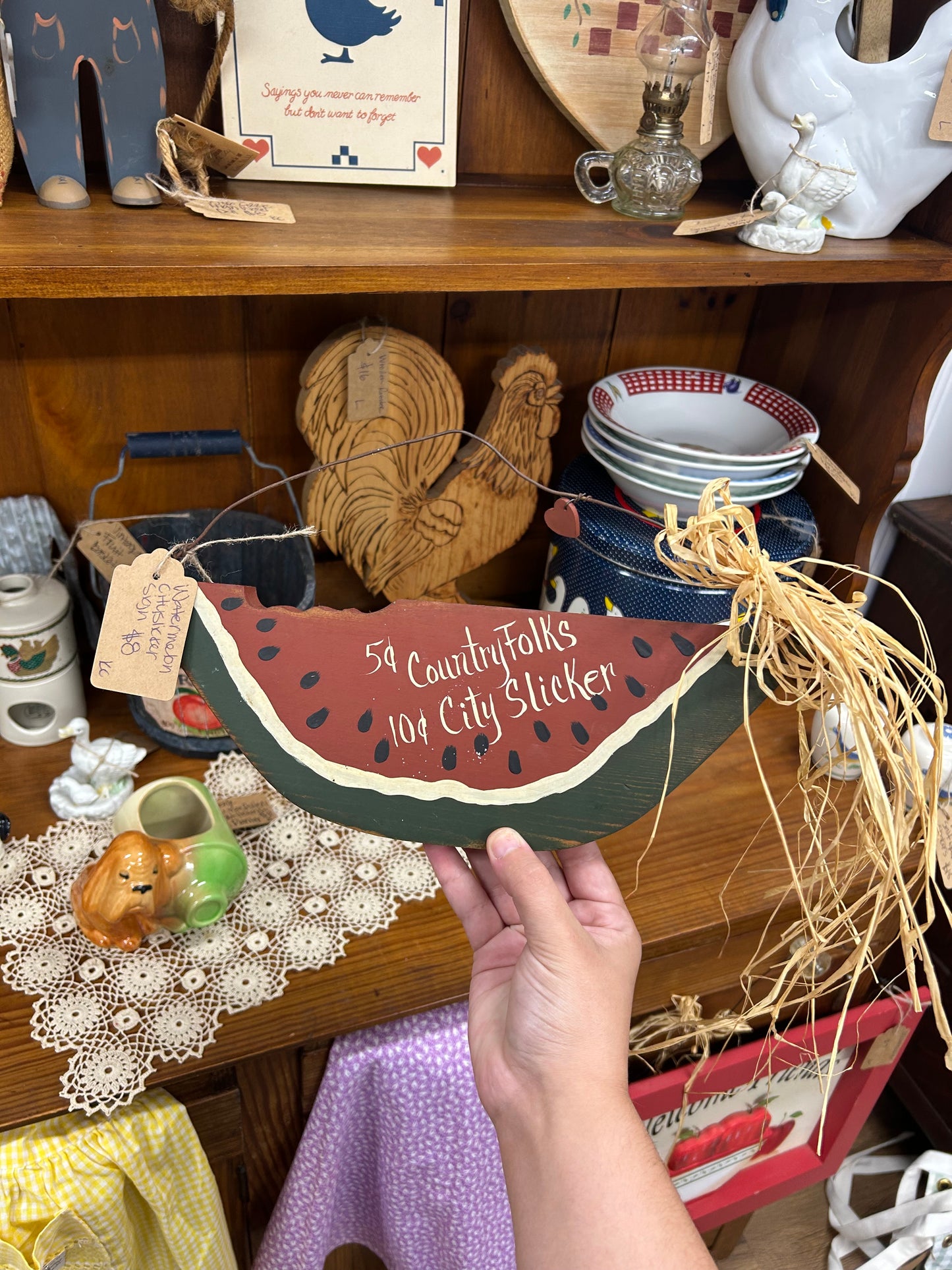 Watermelon City Slicker Sign