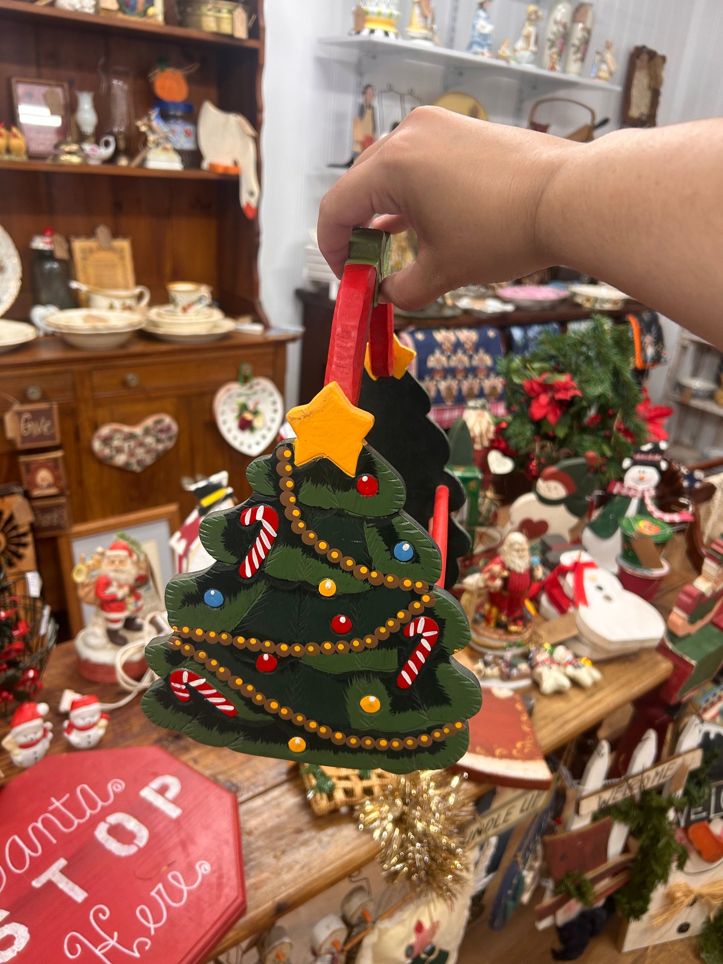 Christmas Tree Basket