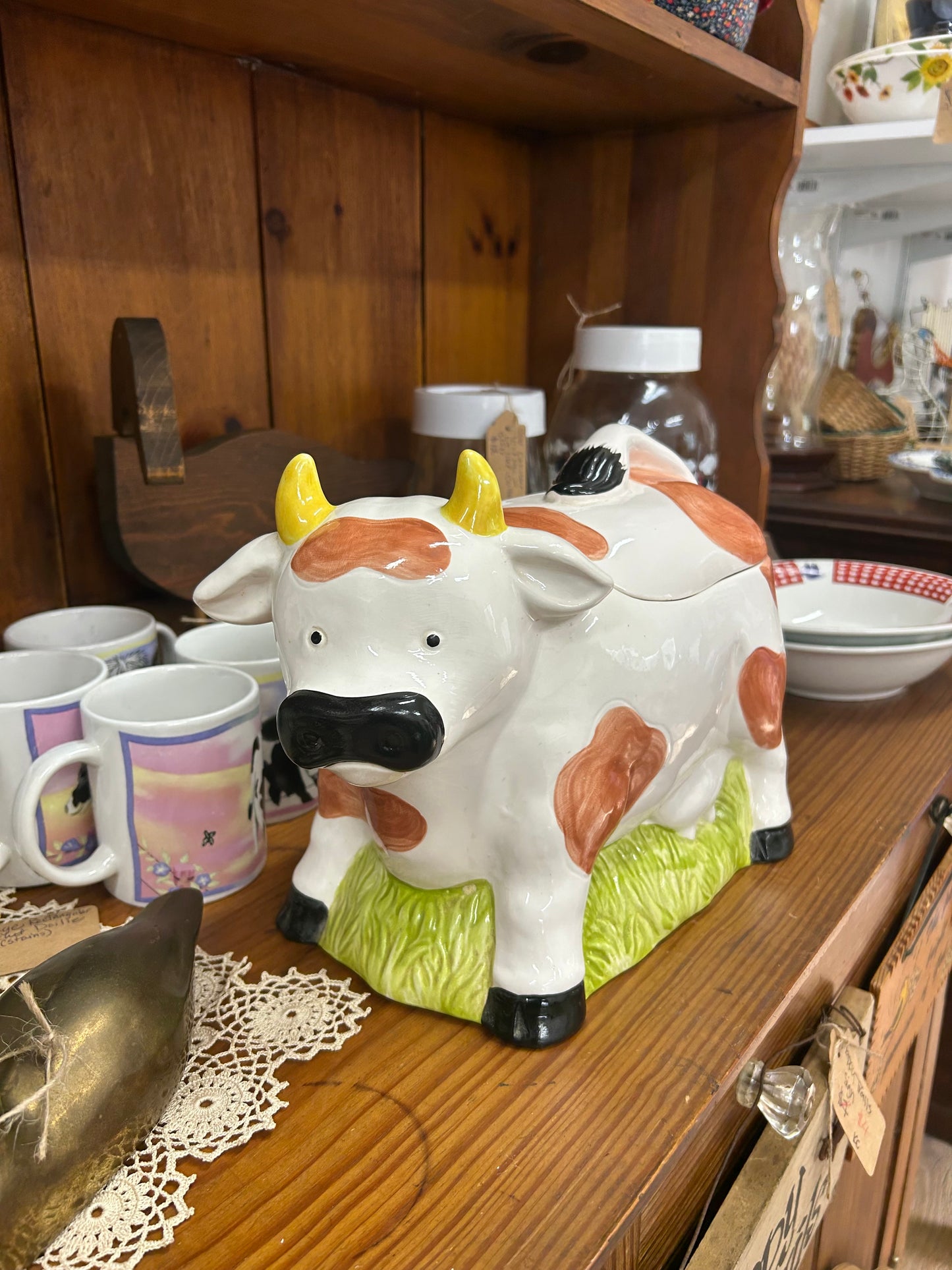 Heartland Cow cookie Jar