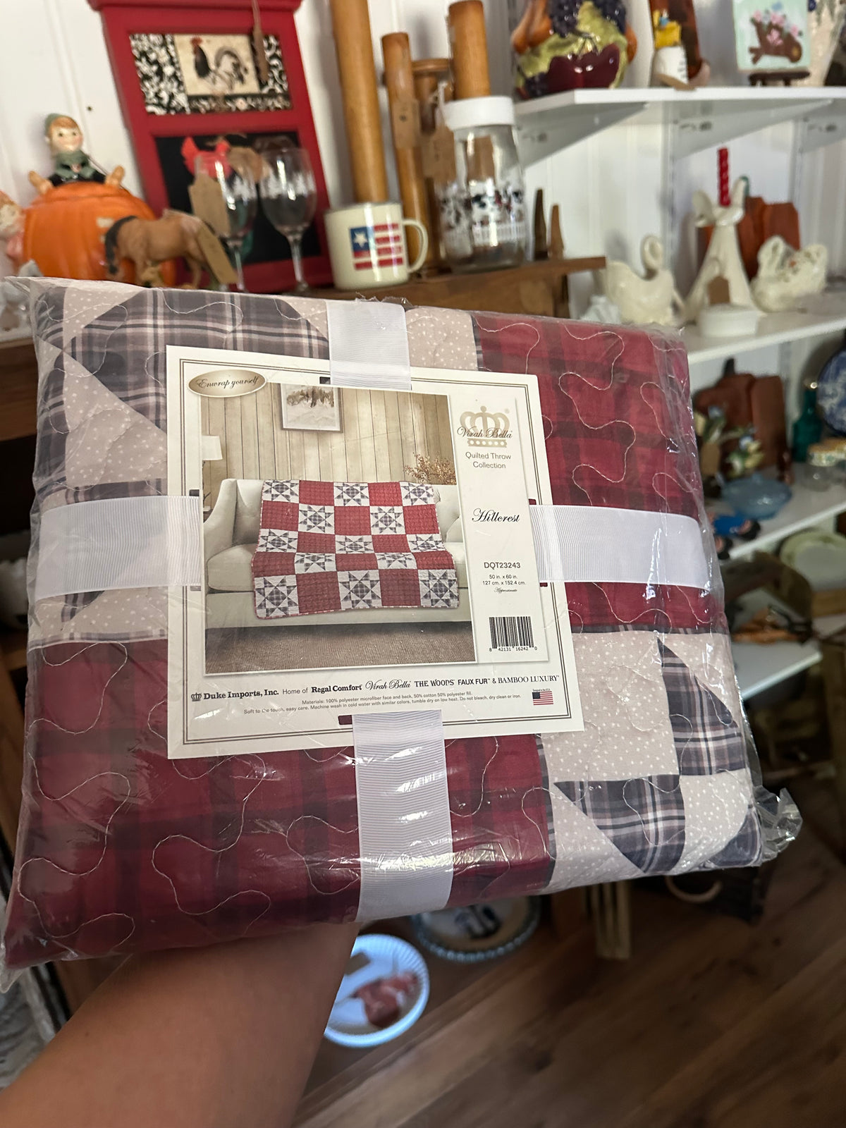 Quilted Throw - New