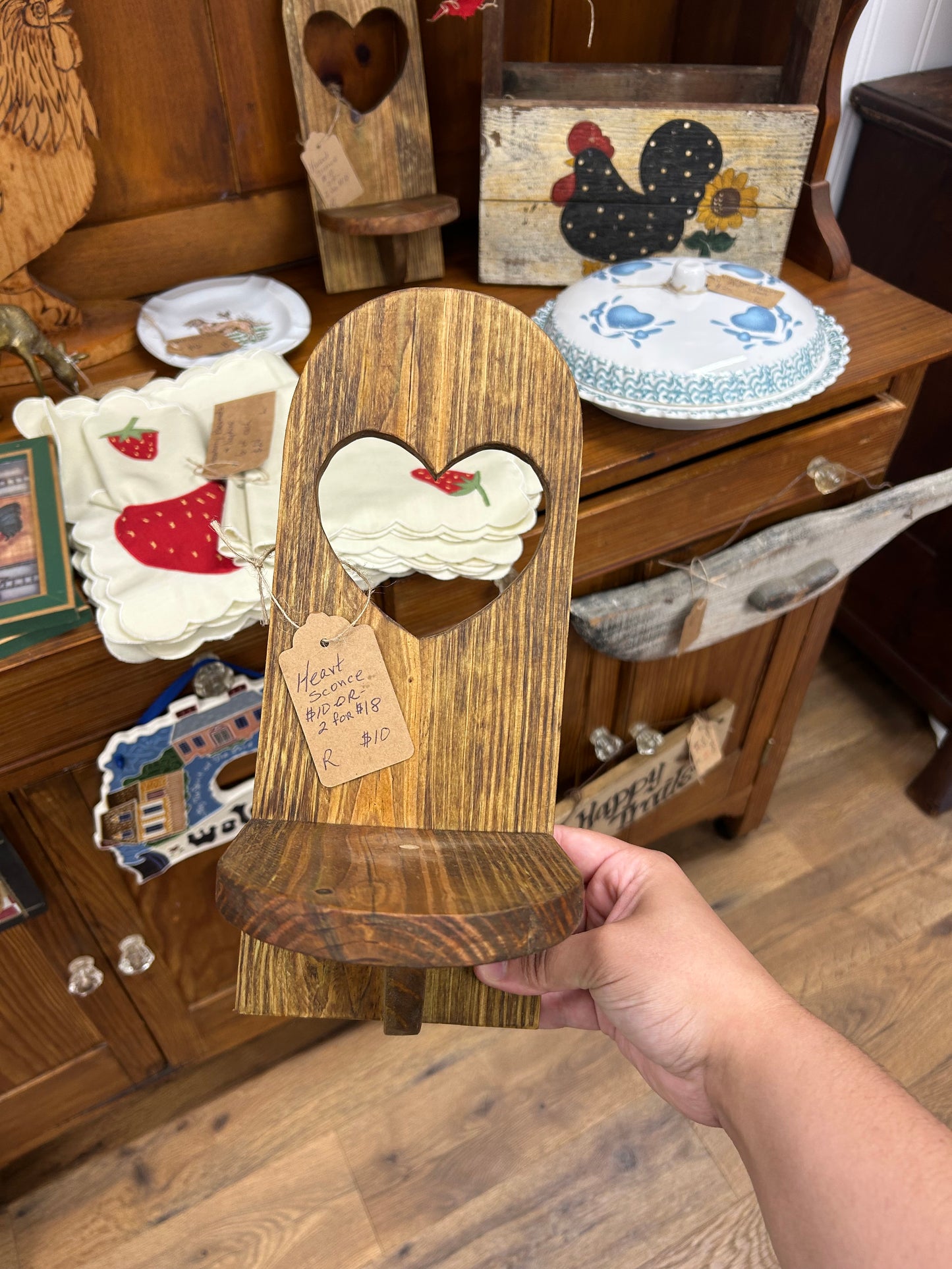 Heart Sconce