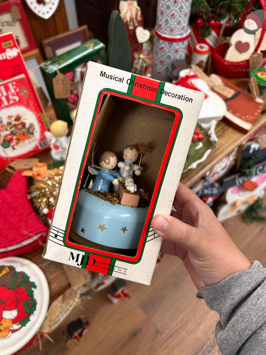 Vintage Christmas Musical Box