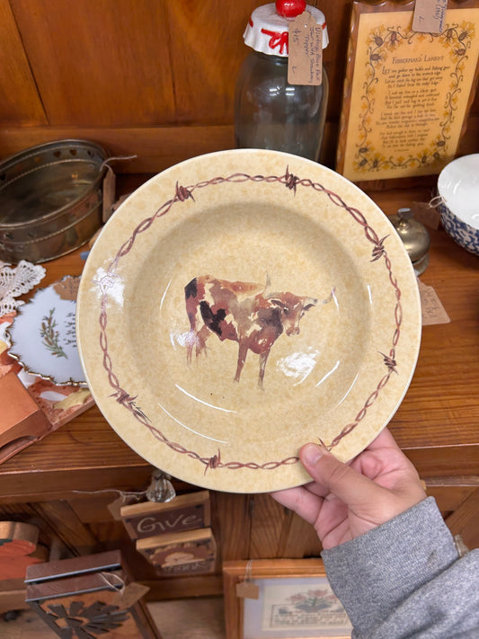 Classic West Large Rim Soup Bowls - Set Of 2