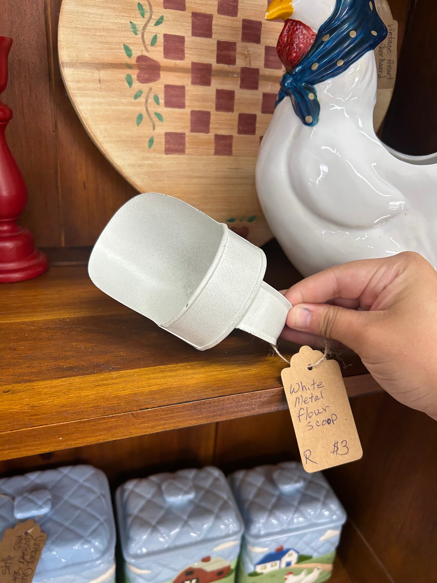 Metal Flour Scoop