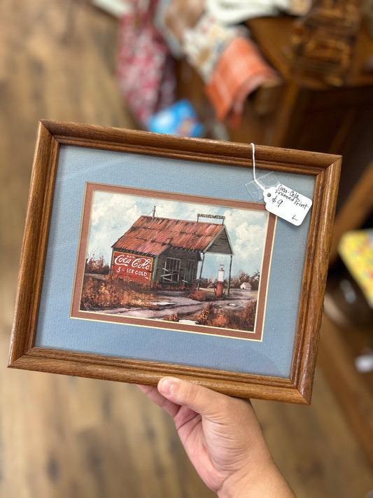 Coca Cola Framed Print - Style 2