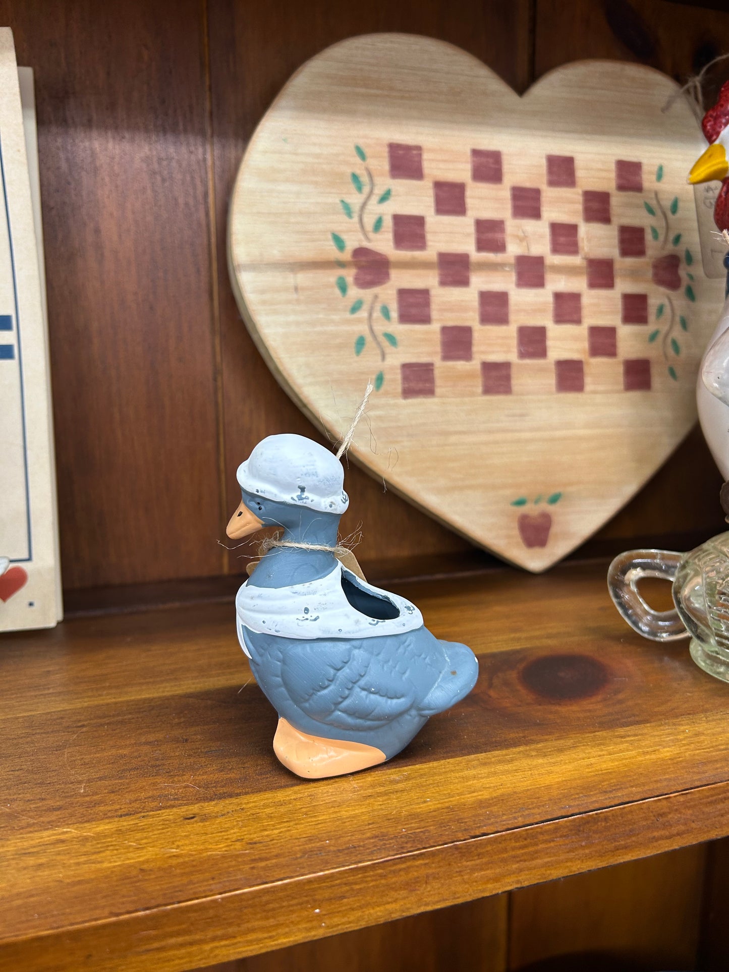 Vintage Goose Figurine - As Is