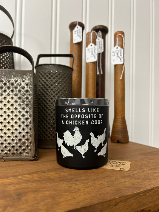Opposite Of A Chicken Coop Candle - Fresh Air Scent