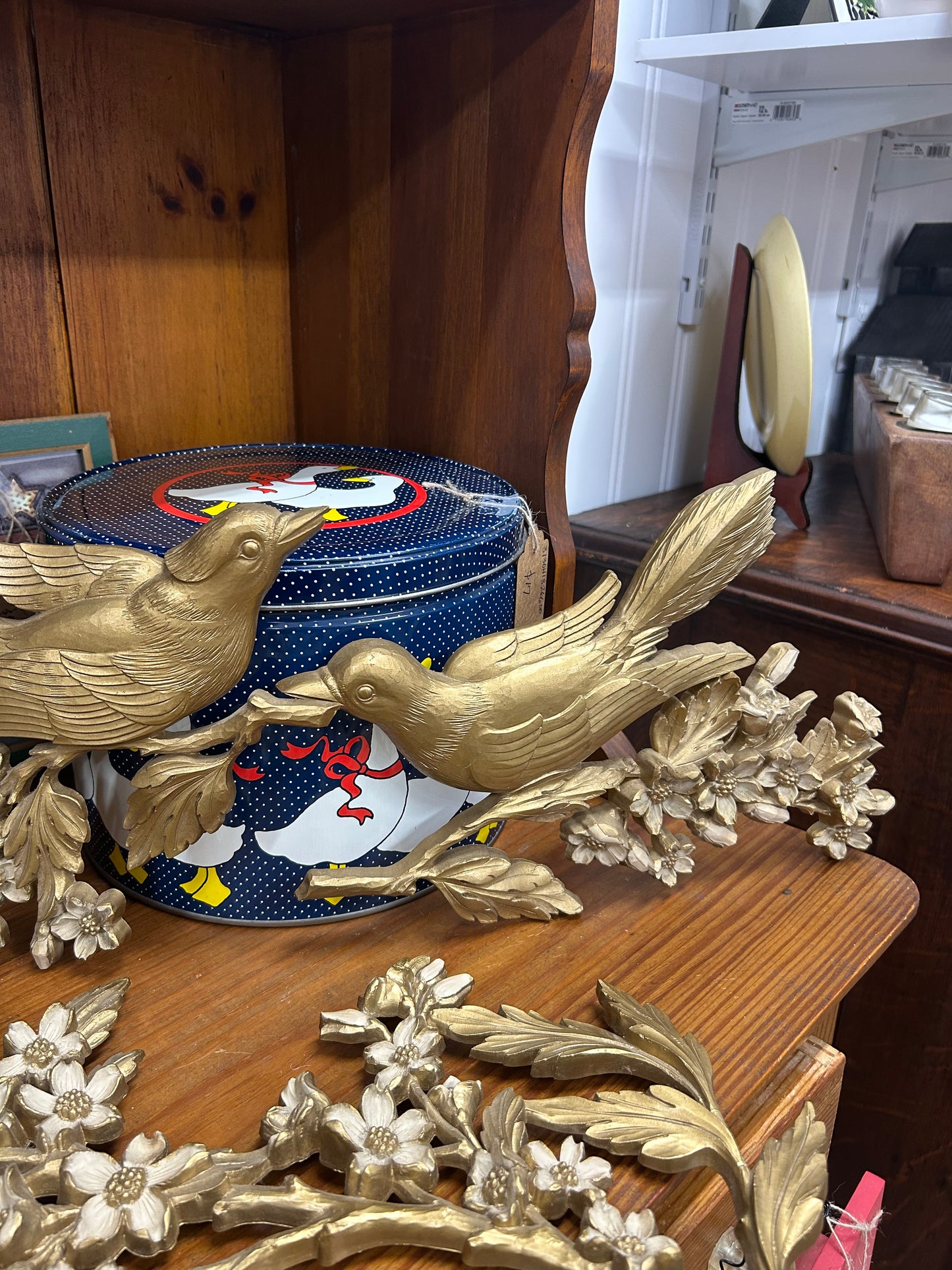 1967 3 Piece Birds/Dogwood Wall Hangers (Syroco)
