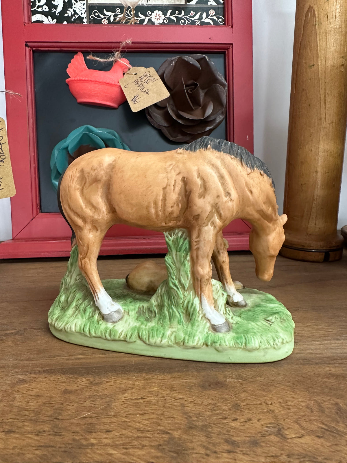 Vintage HOMCO Mare & Foal - Small Chip On Mare’s Ear