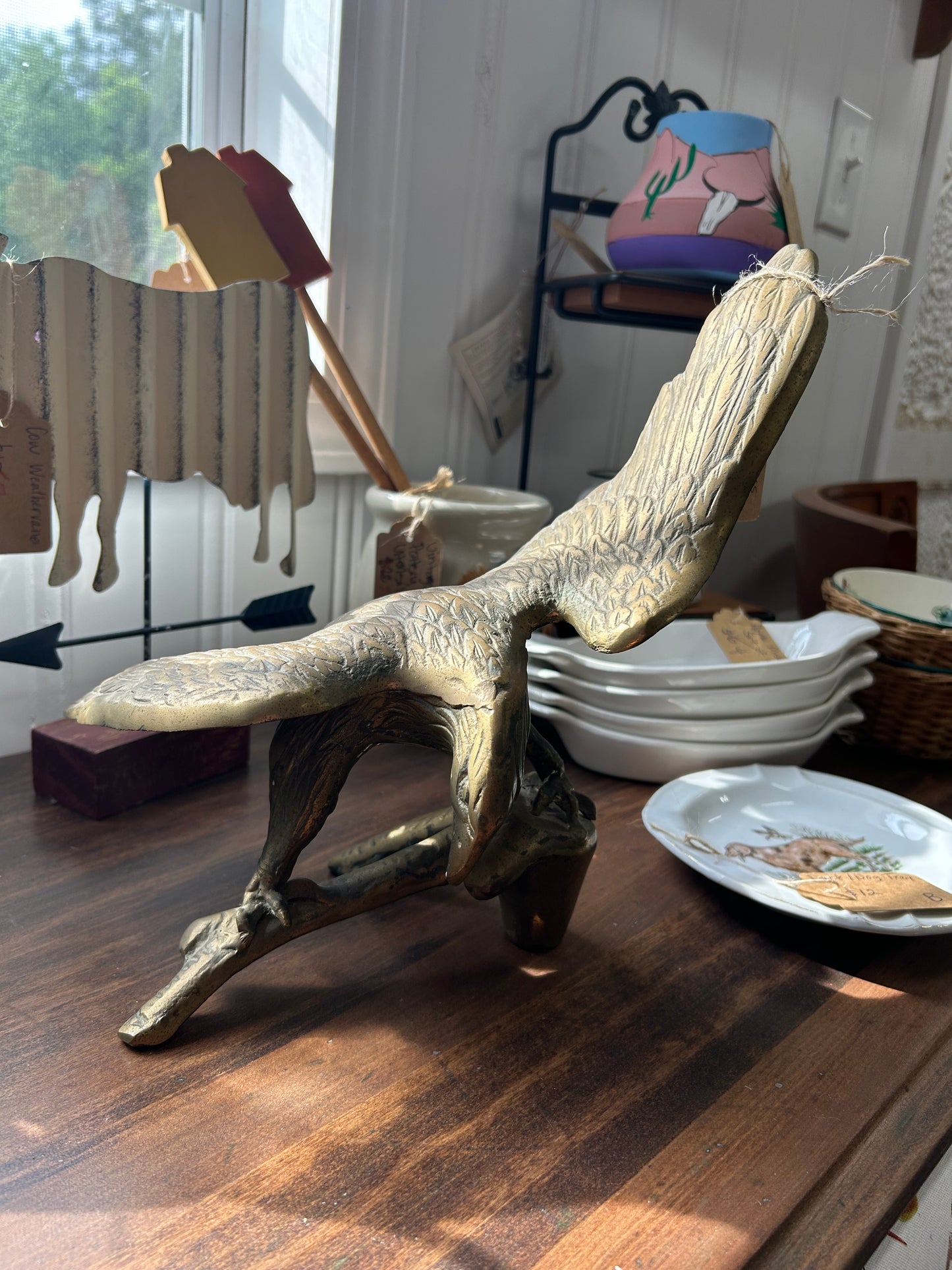 Vintage Brass Eagle