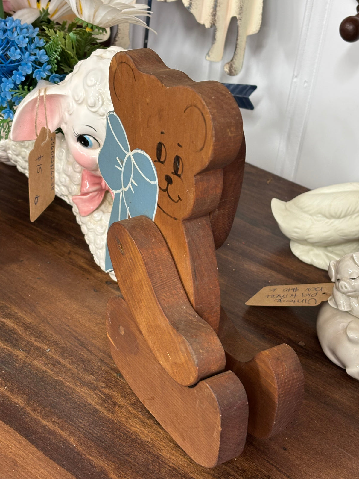 Wooden Bear - 9x8