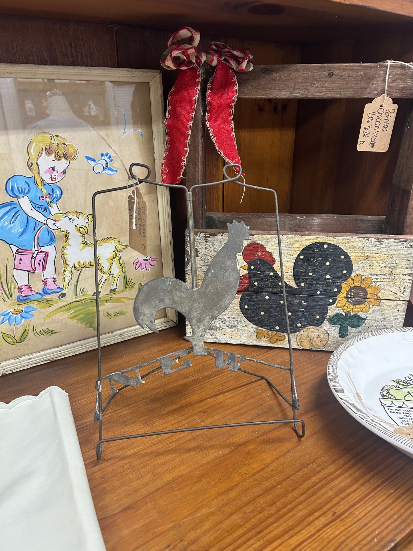 Chicken Cookbook Holder