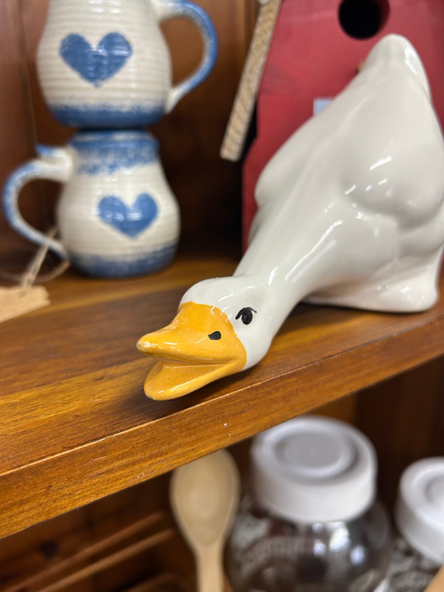 Medium Size Goose Figurine - As Is