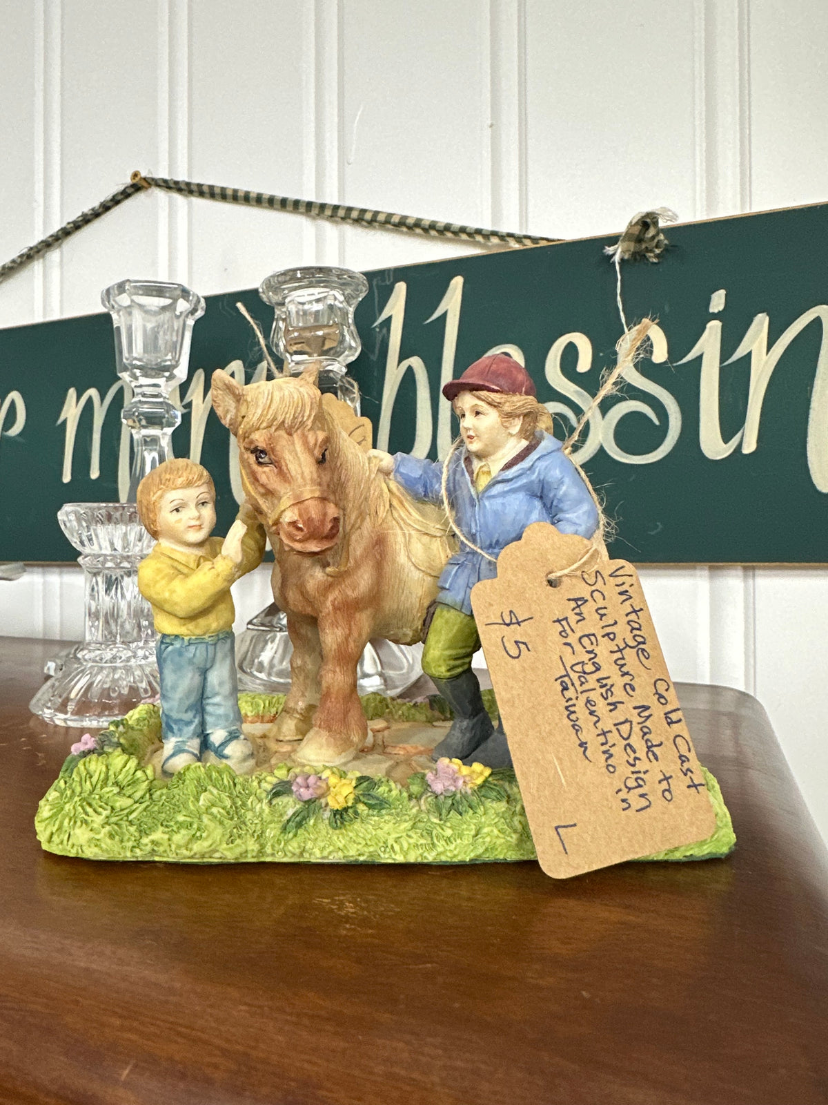 Vintage Cold Cast Sculpture