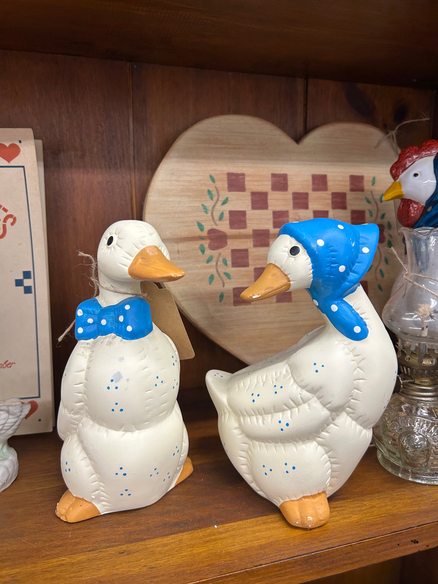 1988 Vintage House Of Lloyd Geese Set - As Is