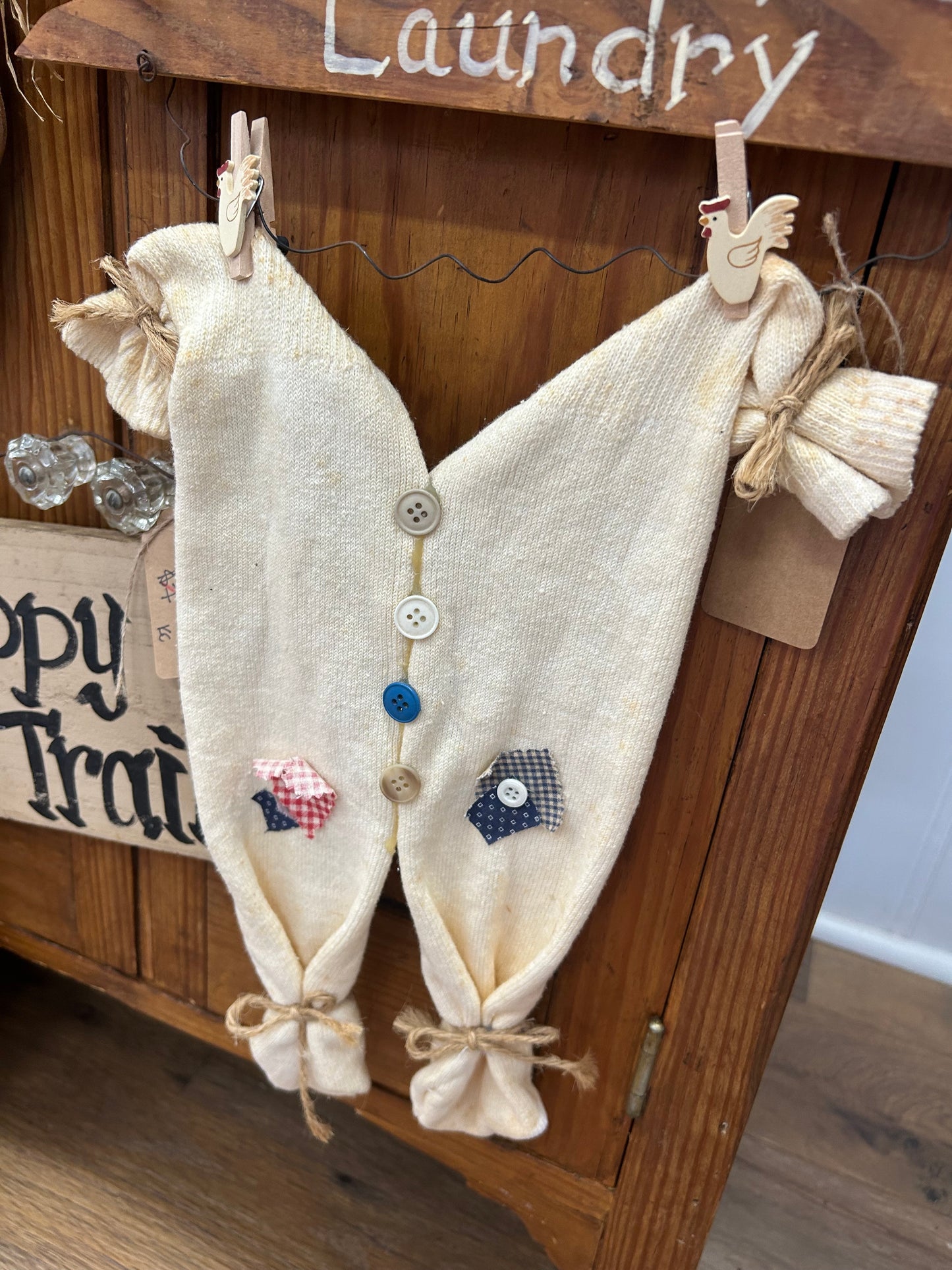 Country Laundry Sign - As Is