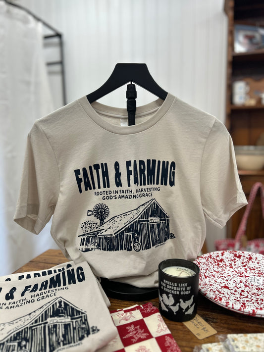 Faith & Farming Tee