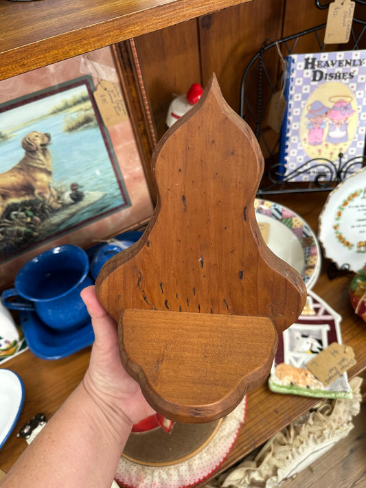 Small Wooden Vintage Shelf