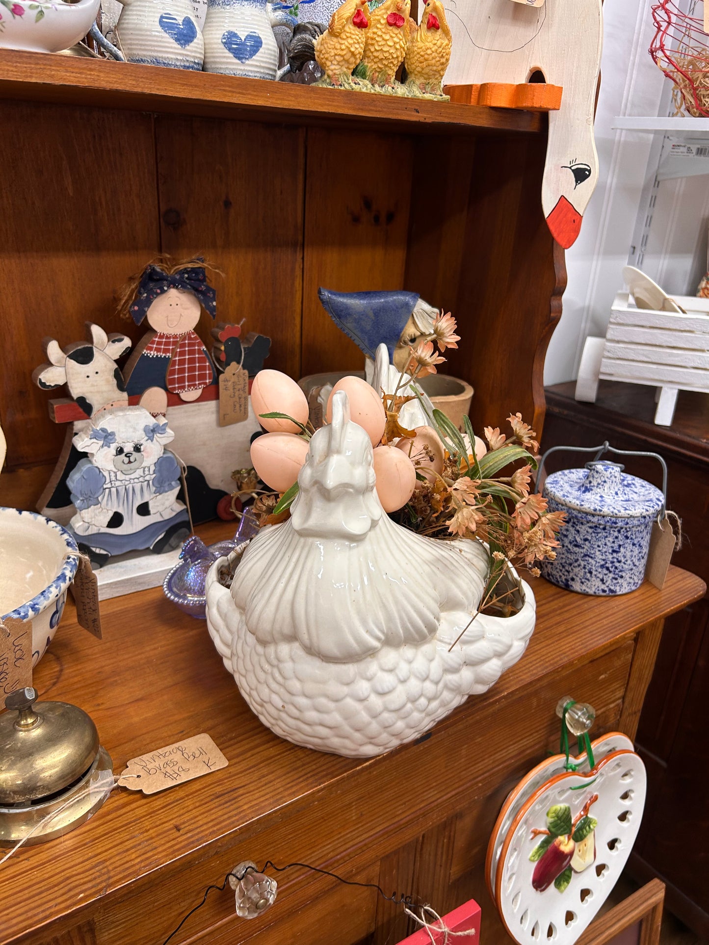 Vintage Rooster Planter - As Is