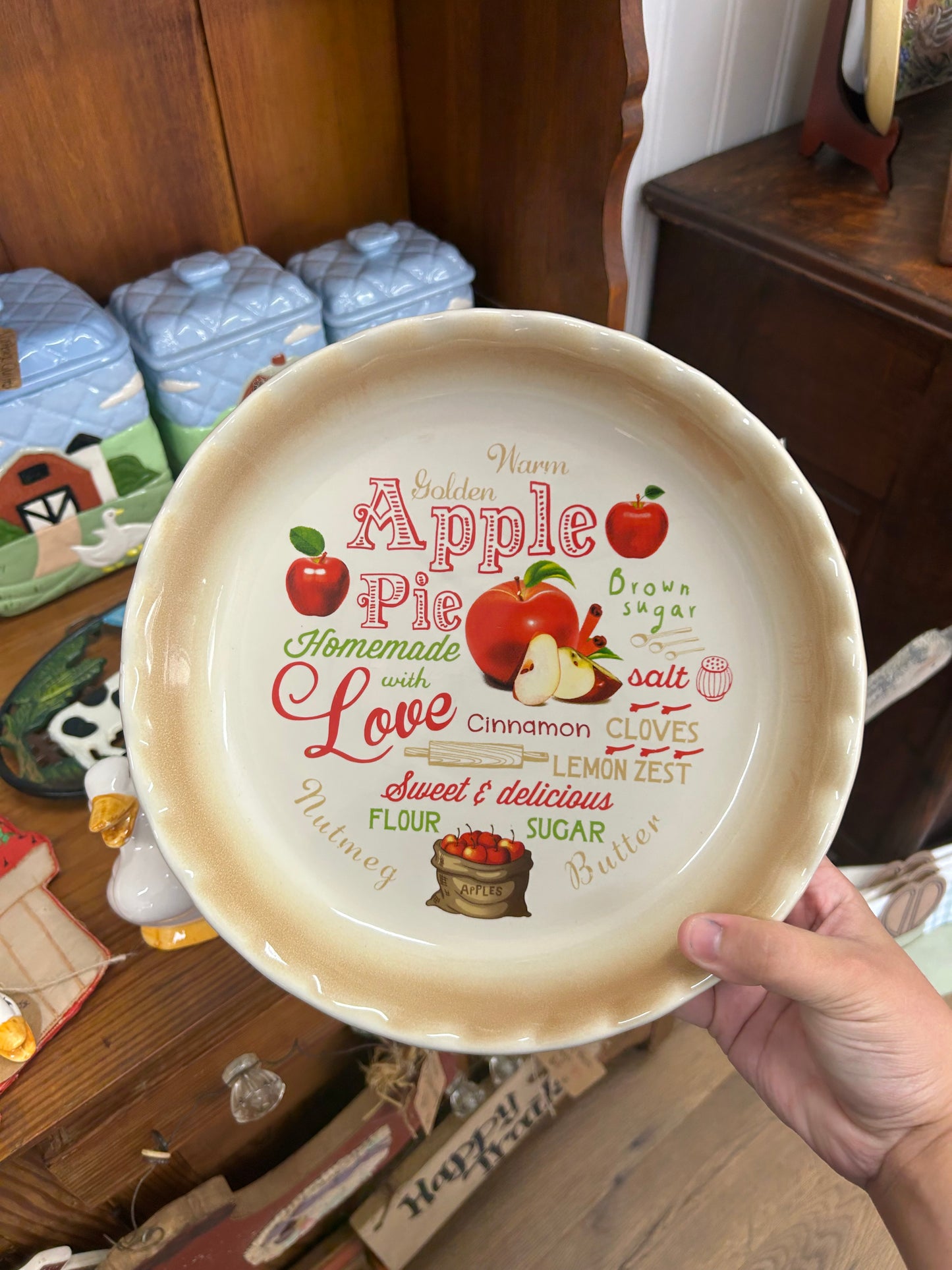 Apple Pie Plate