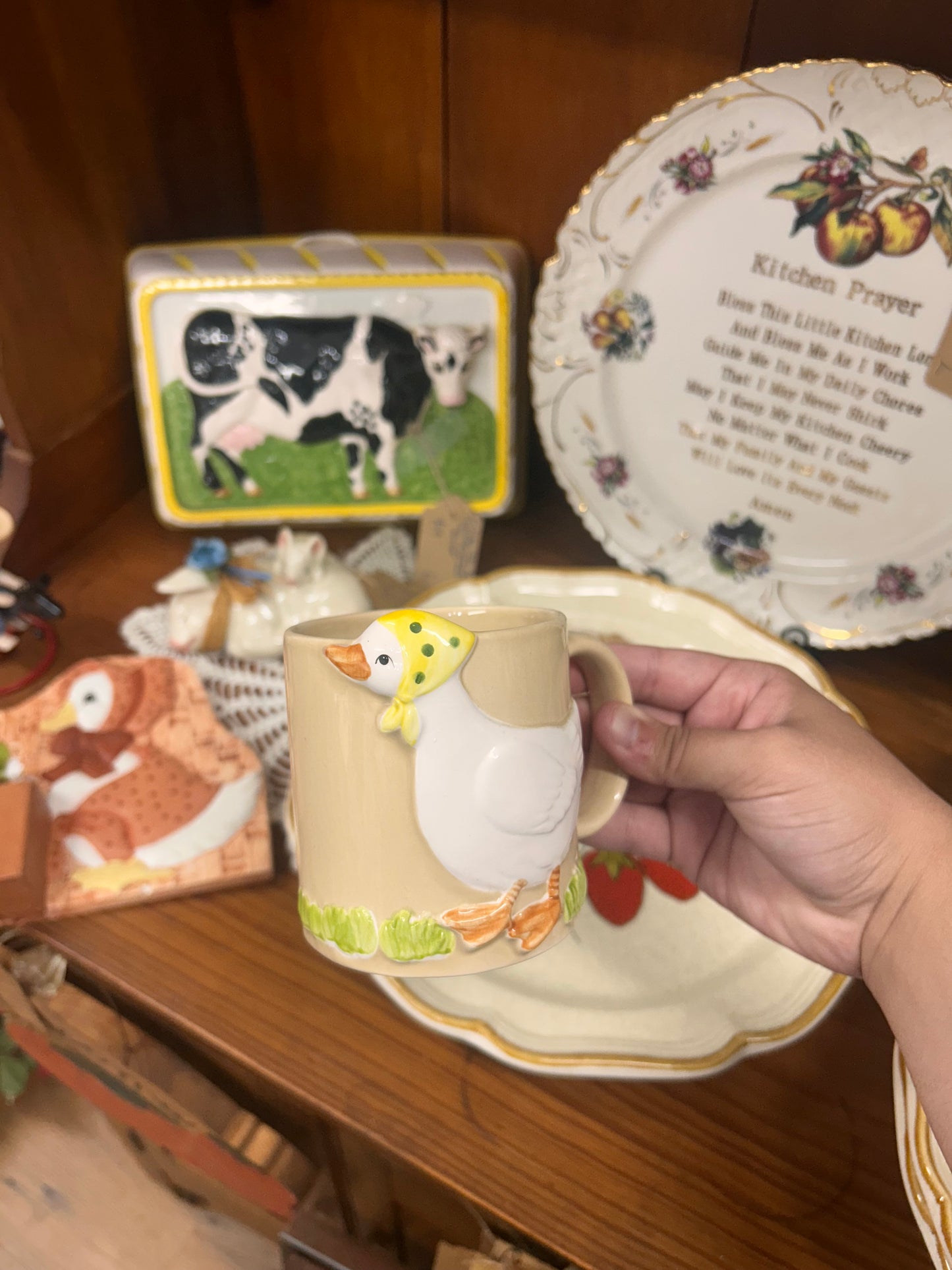 Vintage Goose Mug