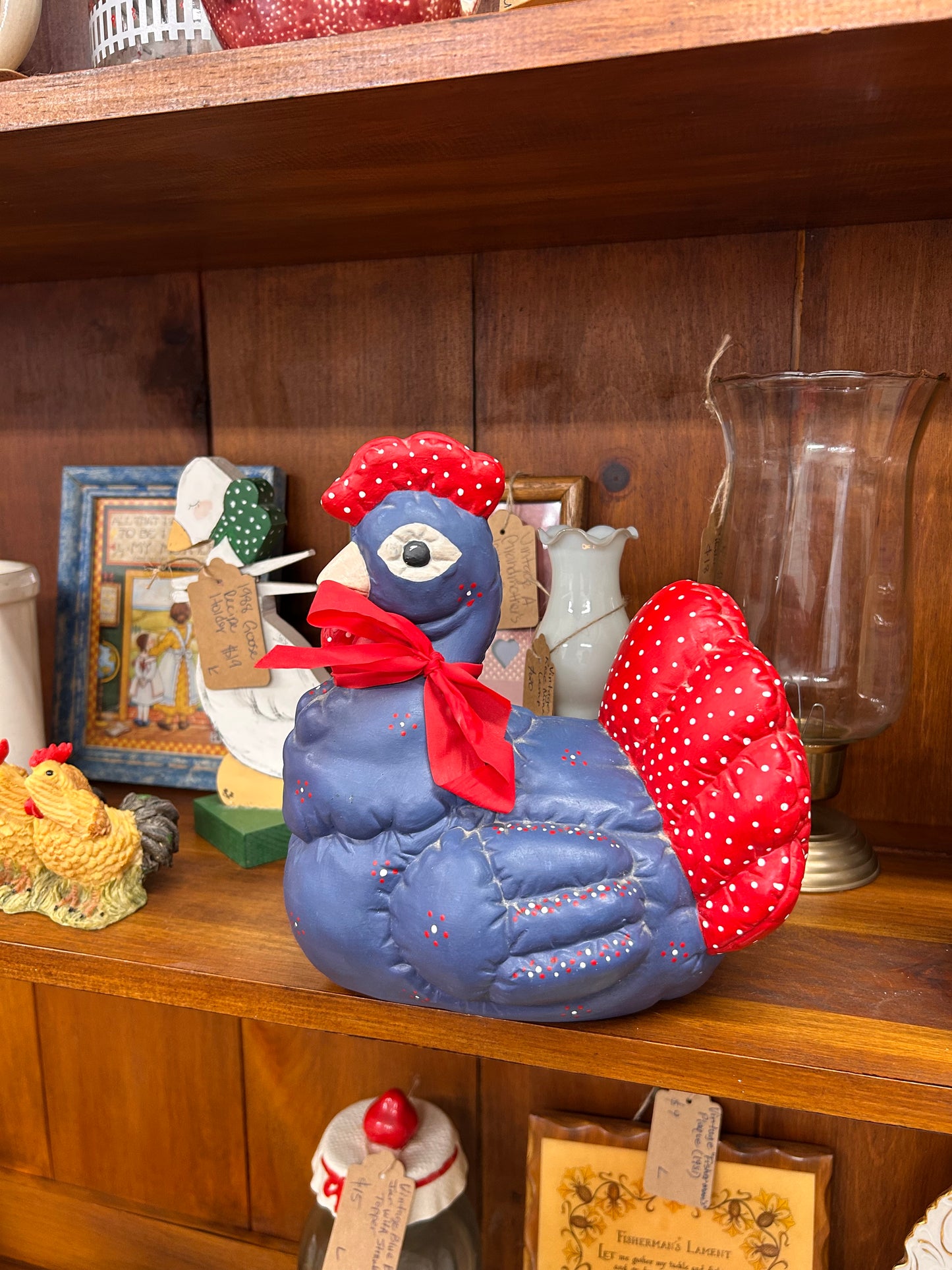 1980s Ceramic Chicken