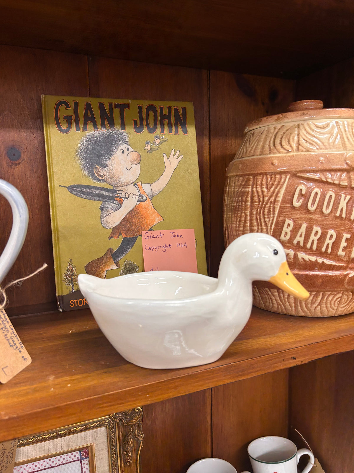 Vintage Duck Trinket Tray/Planter