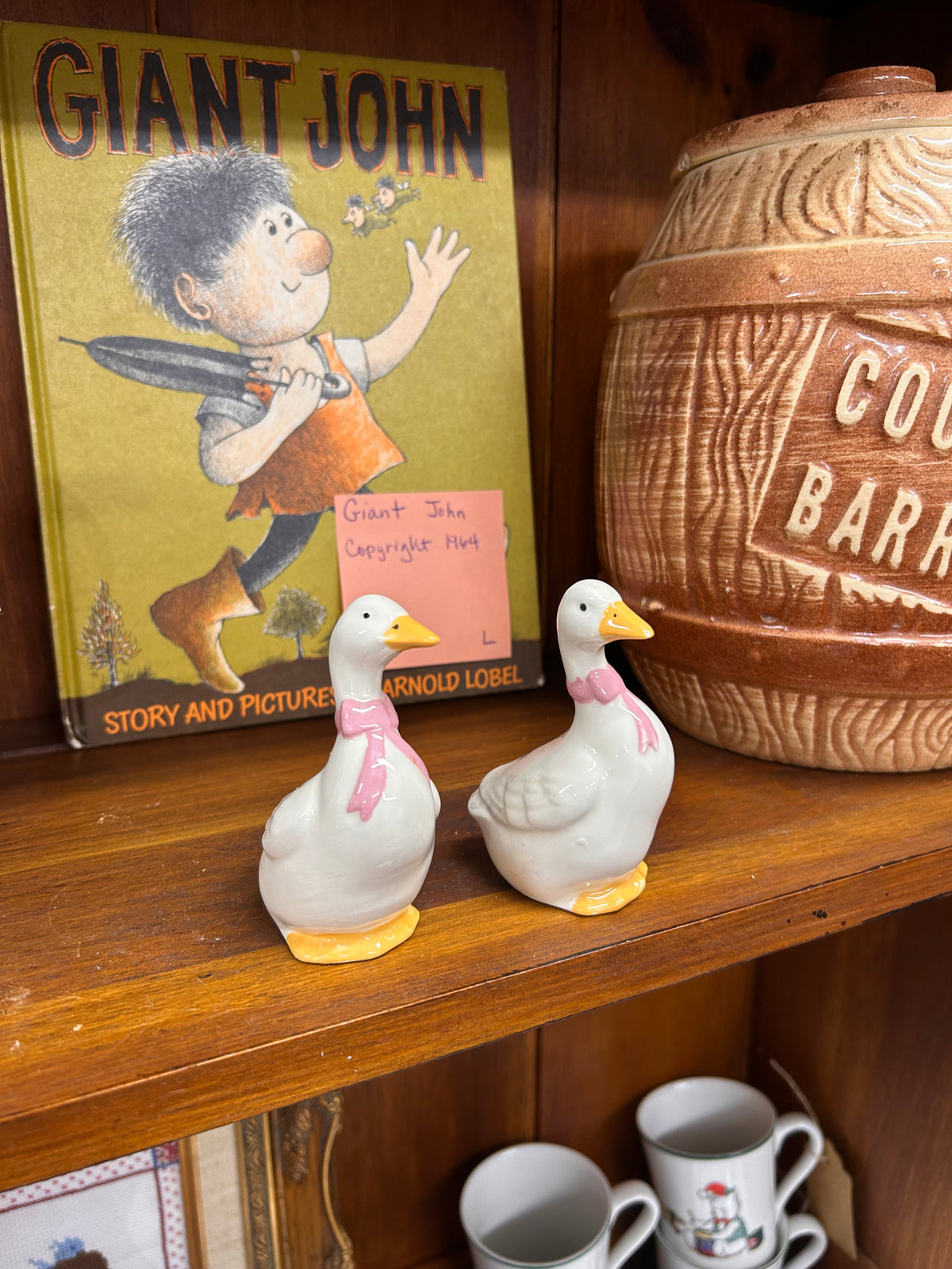 Vintage Geese S&P Shakers