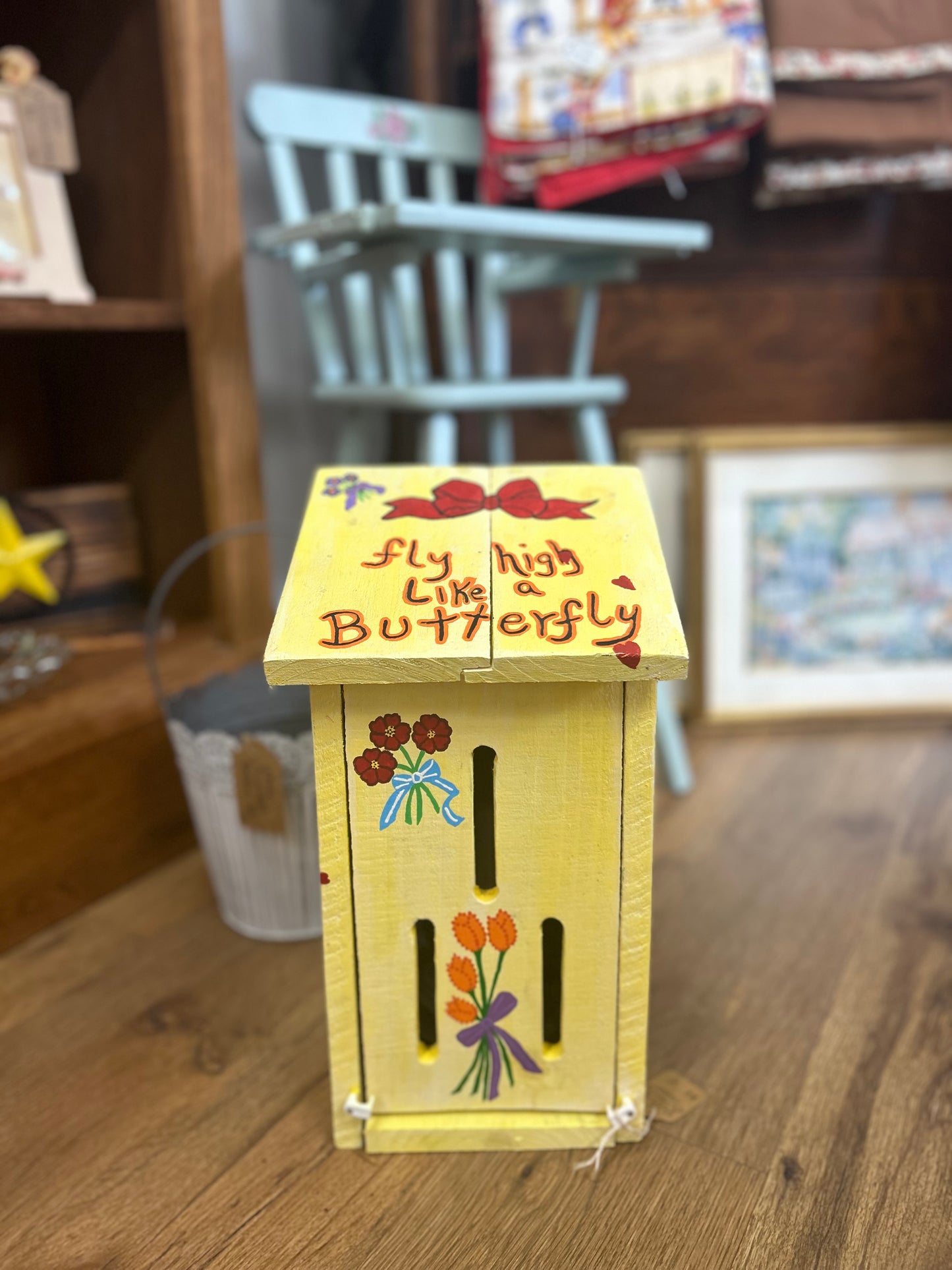 Yellow Butterfly Box