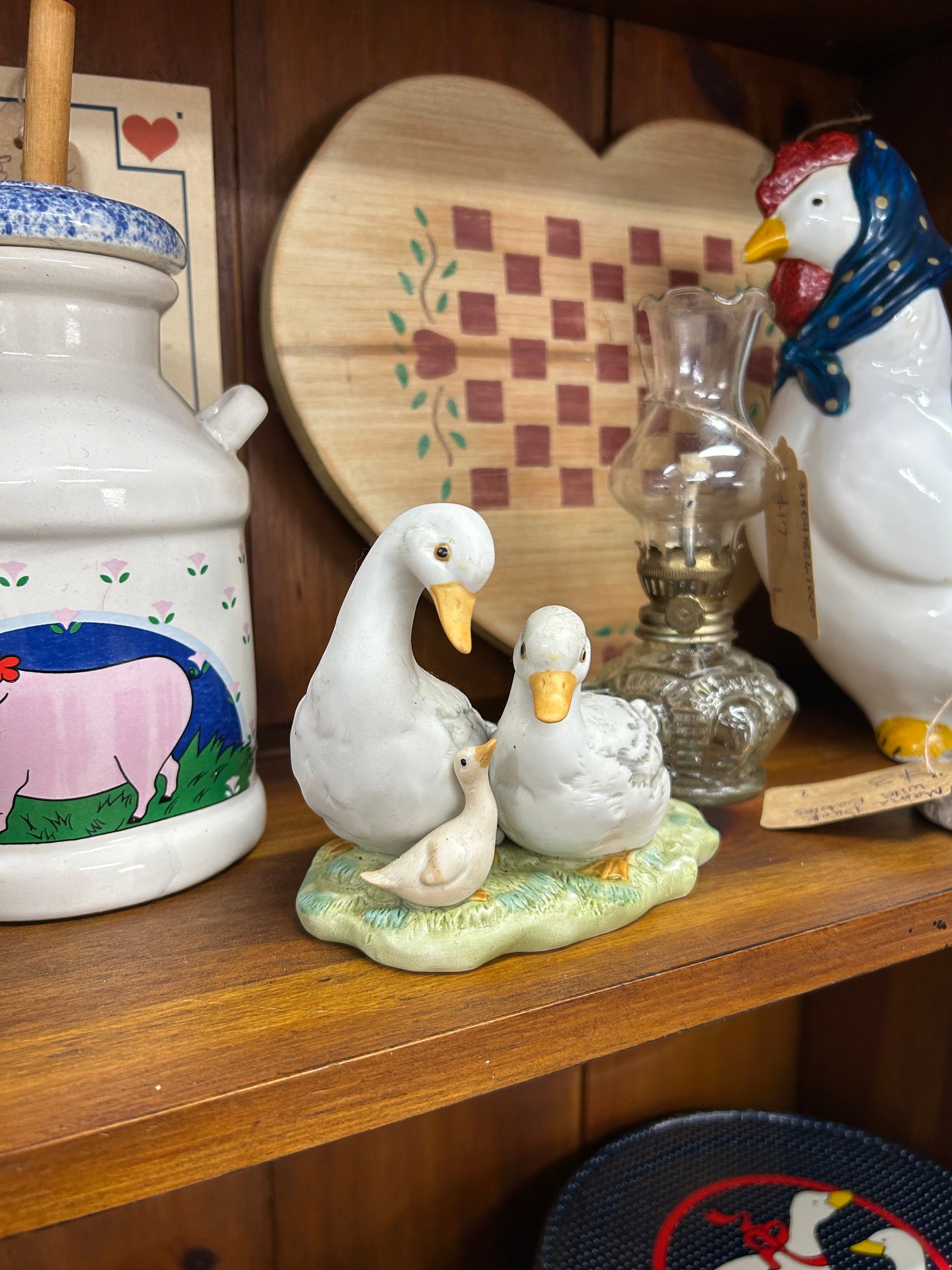 Vintage Goose Figurine