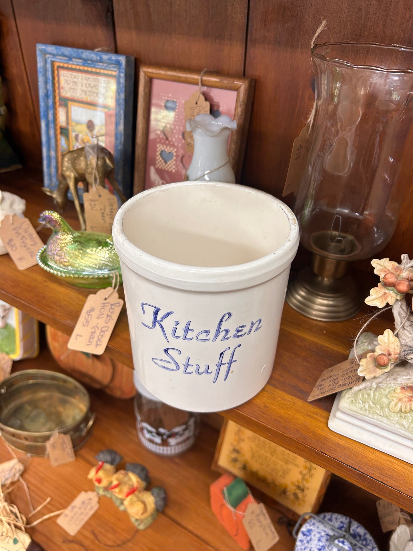 Vintage "Kitchen Stuff" Crock