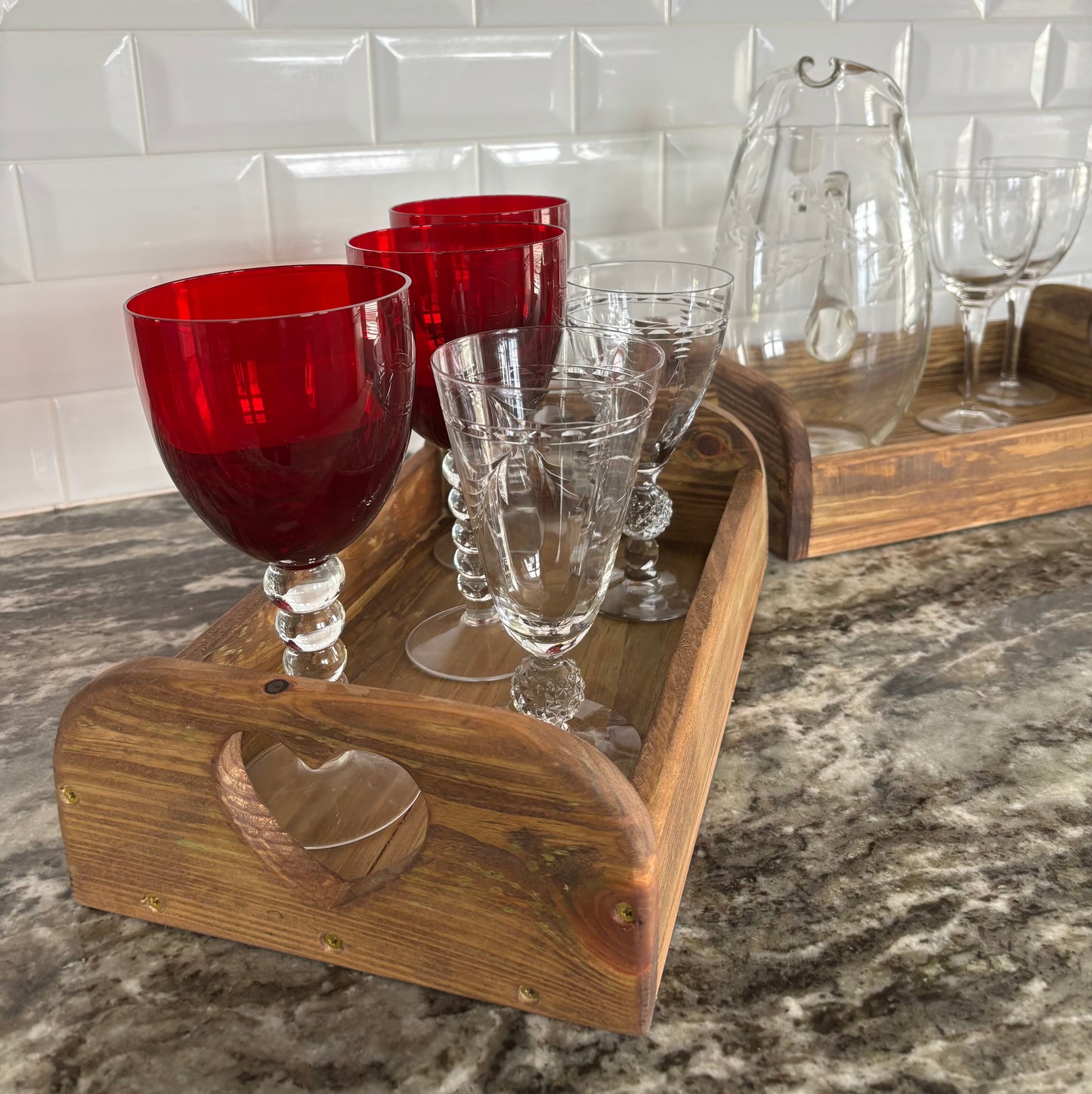 Handmade Wooden Casserole Dish Carrier