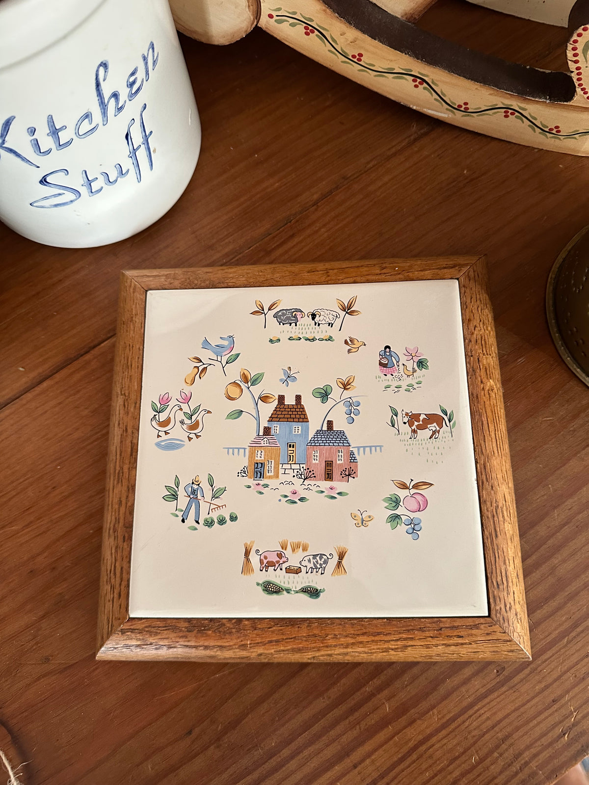Vintage International Heartland Trivet/Wall Hanger