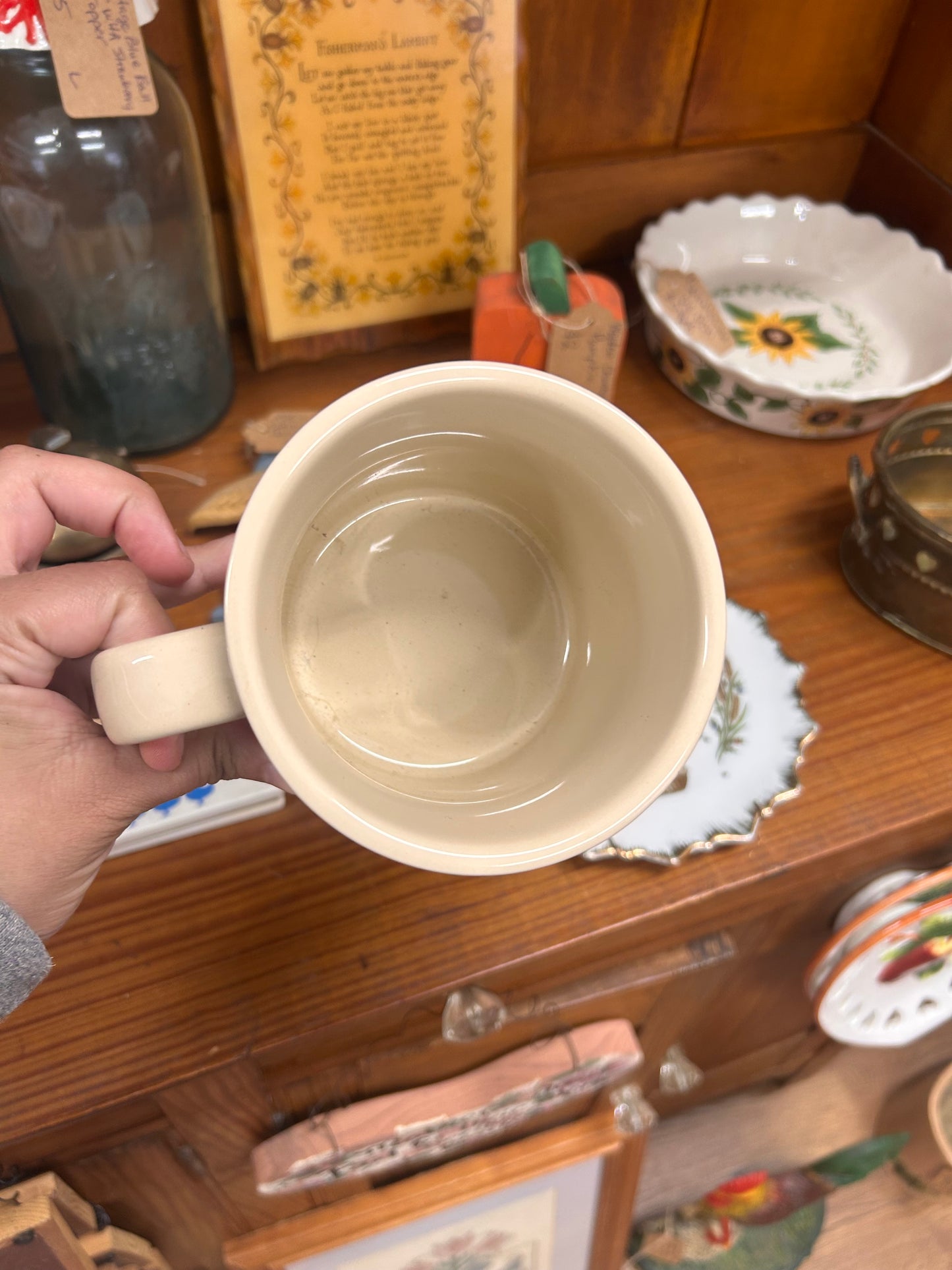 Bucking Horse Mug With Brands