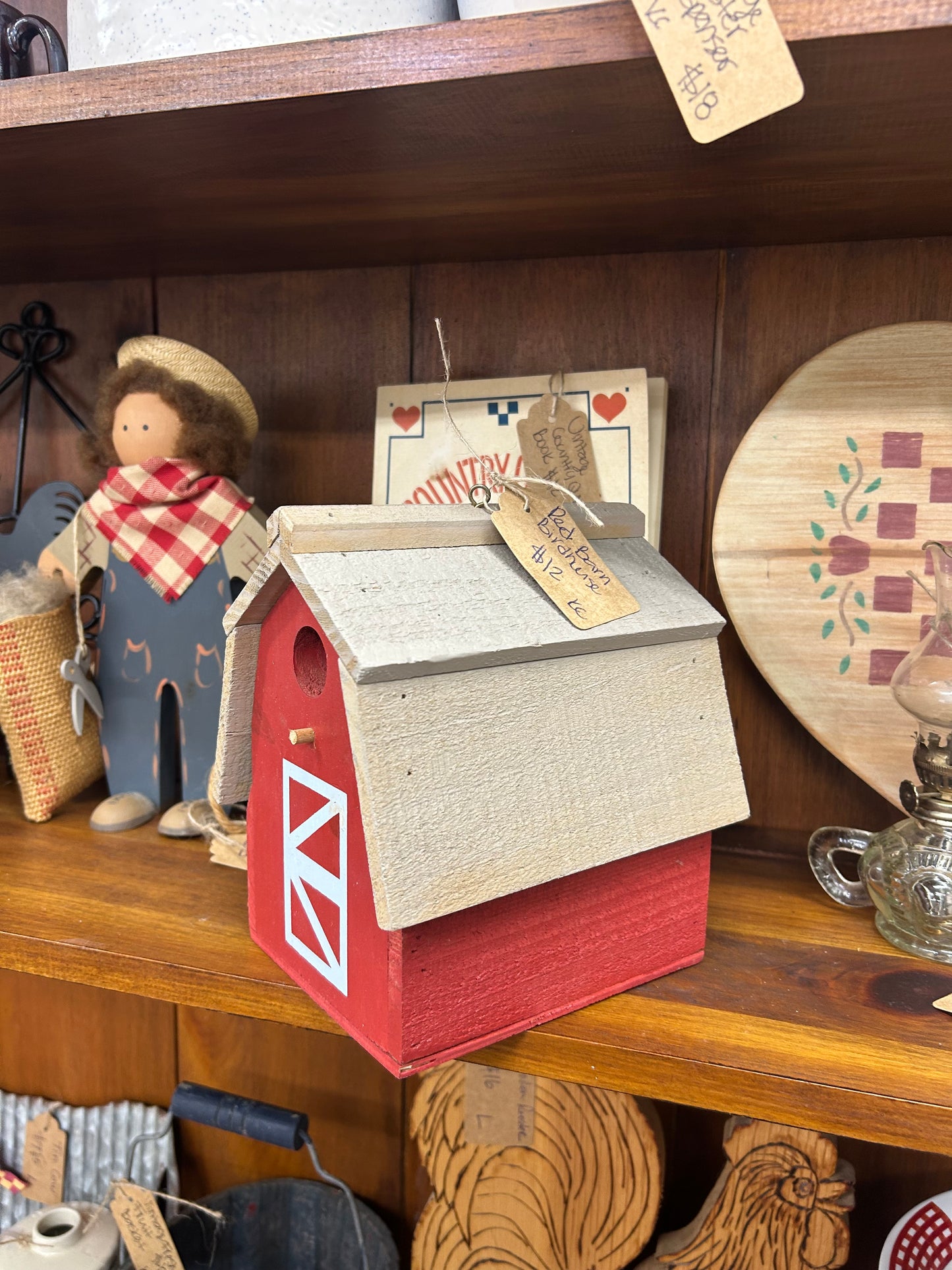 Red Barn Birdhouse