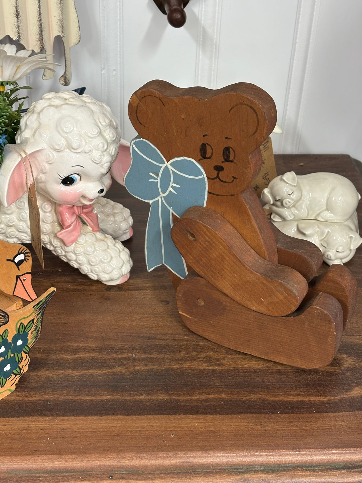 Wooden Bear - 9x8